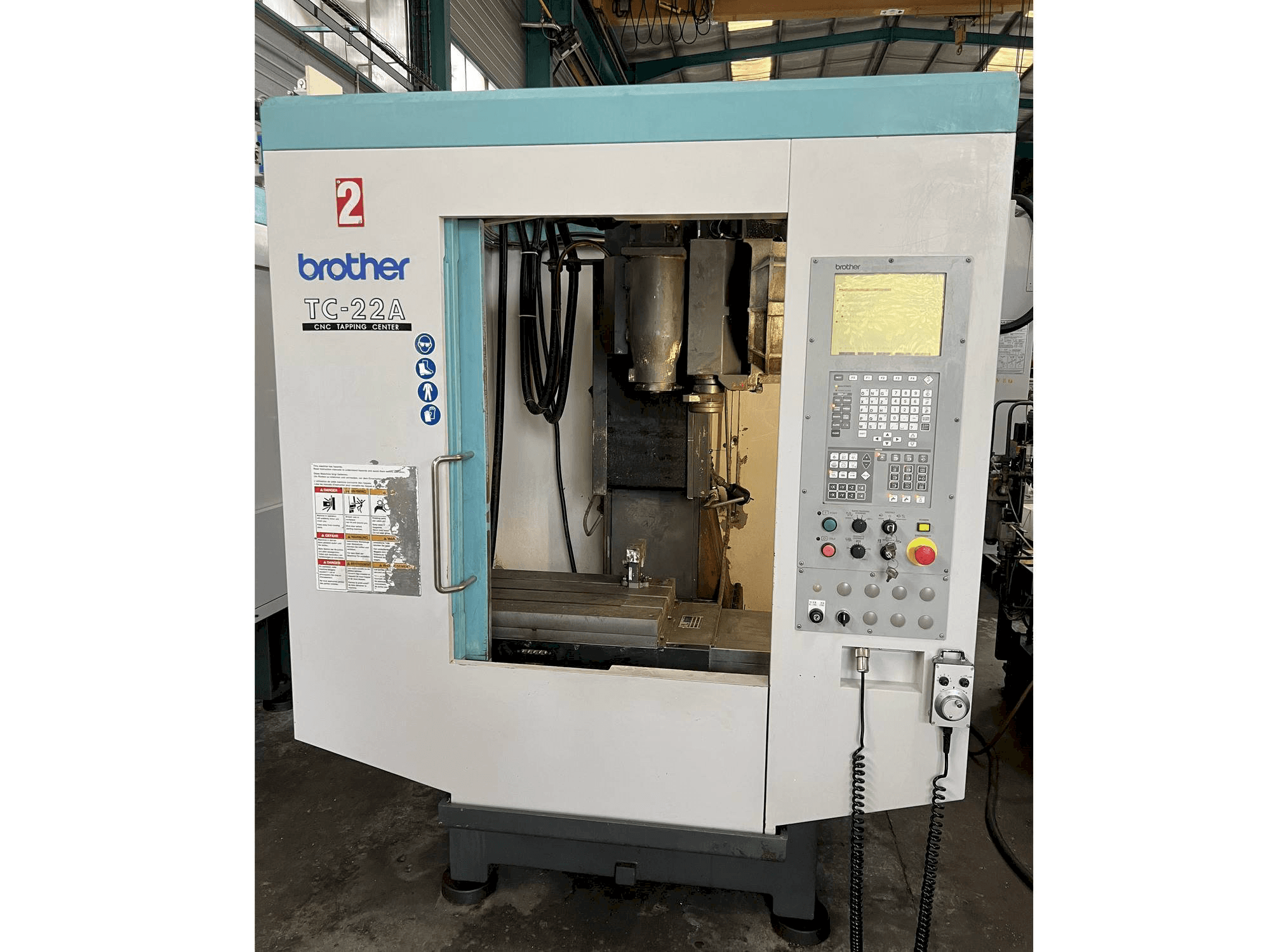 Masina Brother TC-22A eestvaade