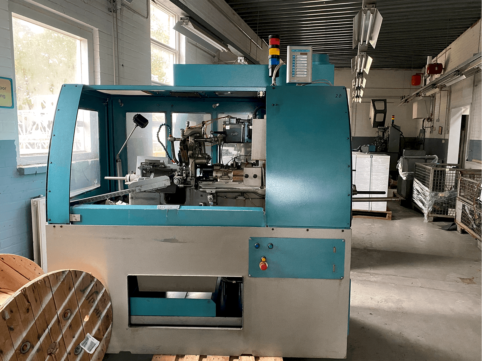 Masina Tornos-Bechler NAT-125 vario eestvaade