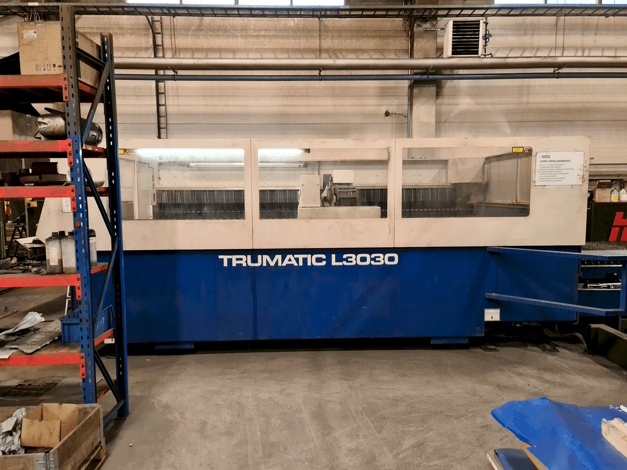 Masina Trumpf Trumatic L3030 4kW eestvaade