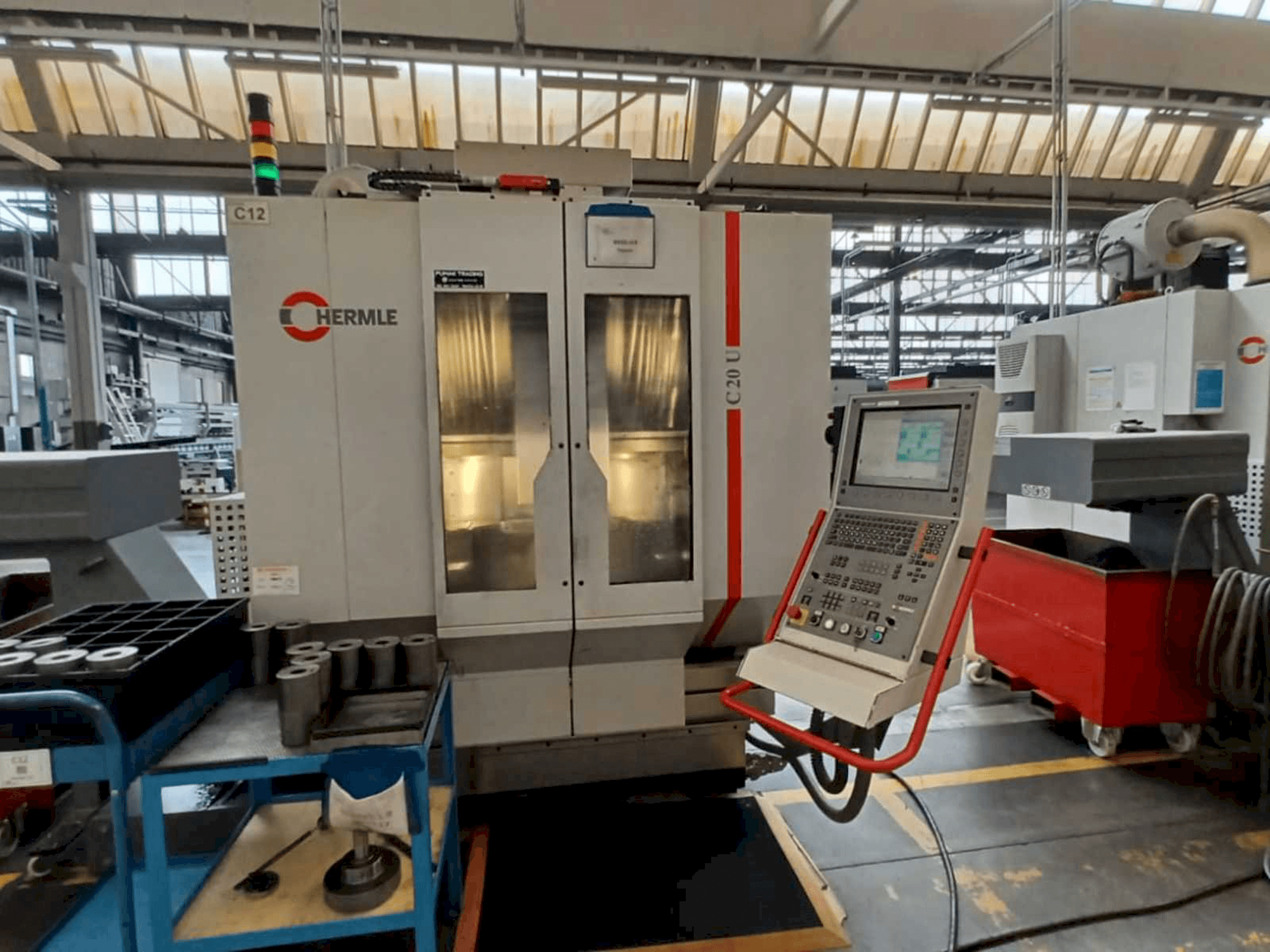 Masina HERMLE C20U eestvaade