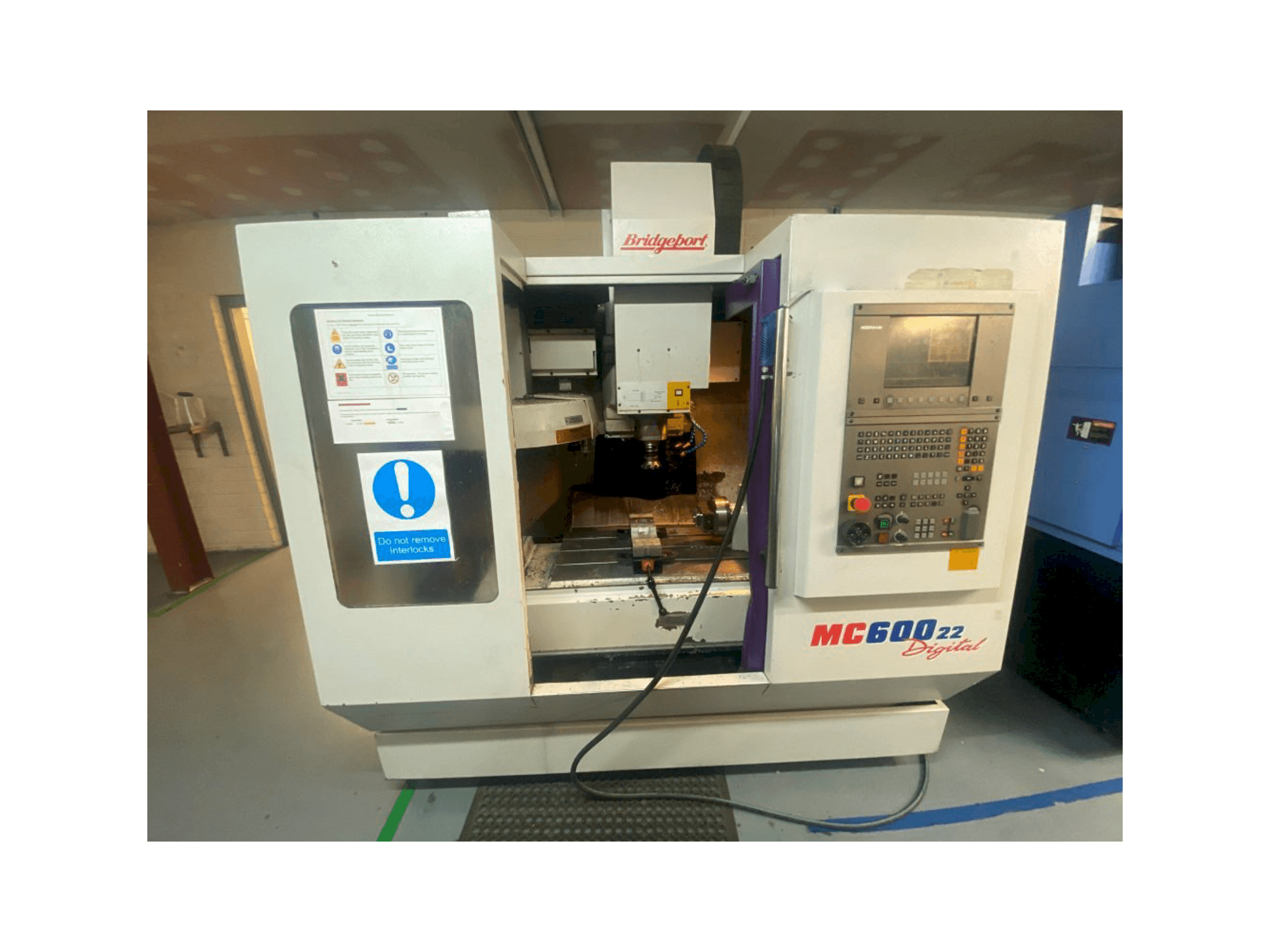 Masina Bridgeport VMC 600 eestvaade