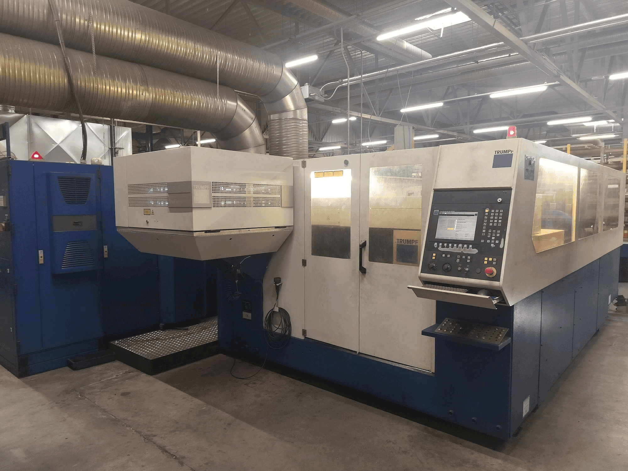 Masina TRUMPF Trulaser 3030 (2008) eestvaade