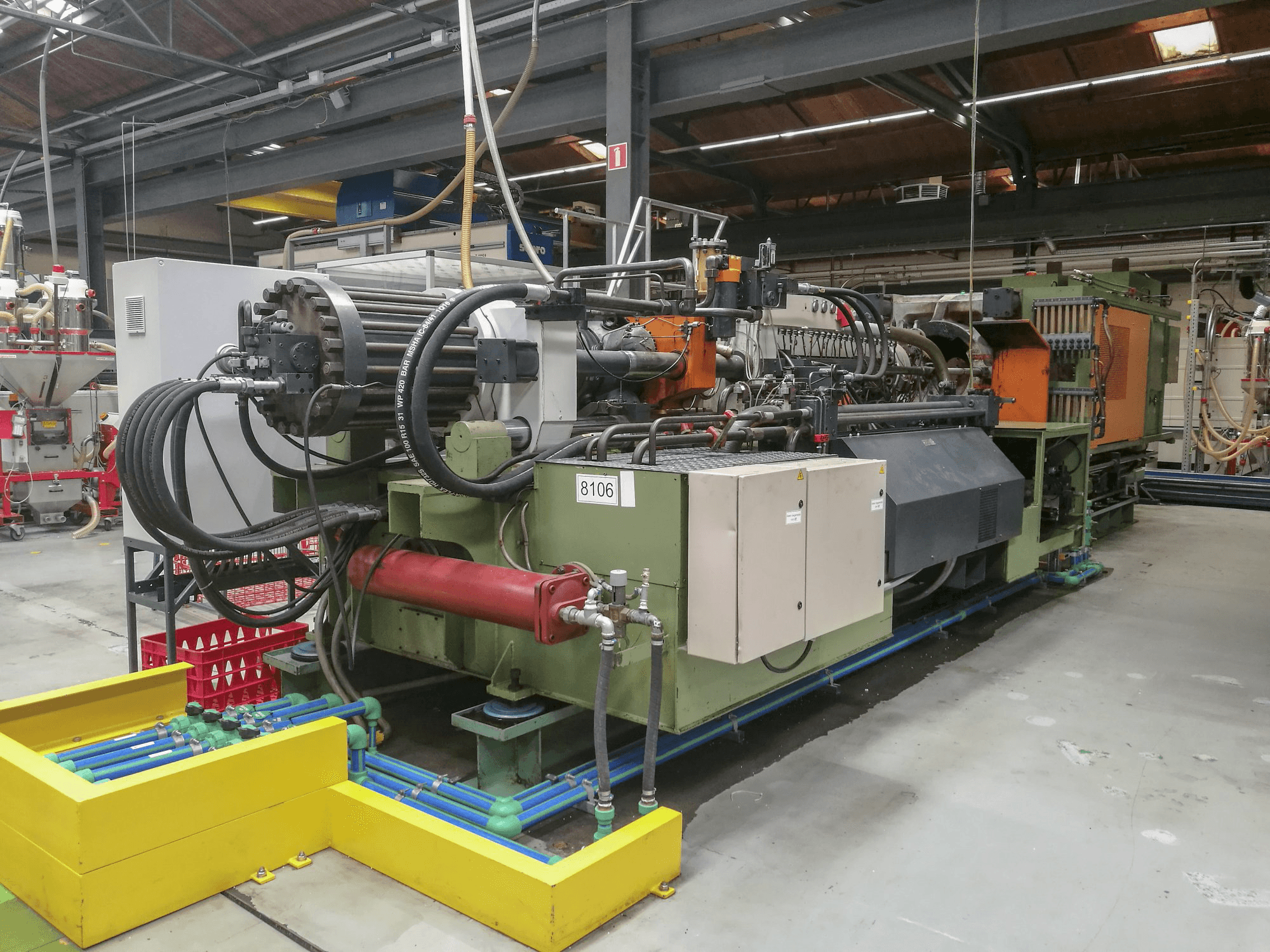 Masinavaade Windsor HIS 800 D vasakult