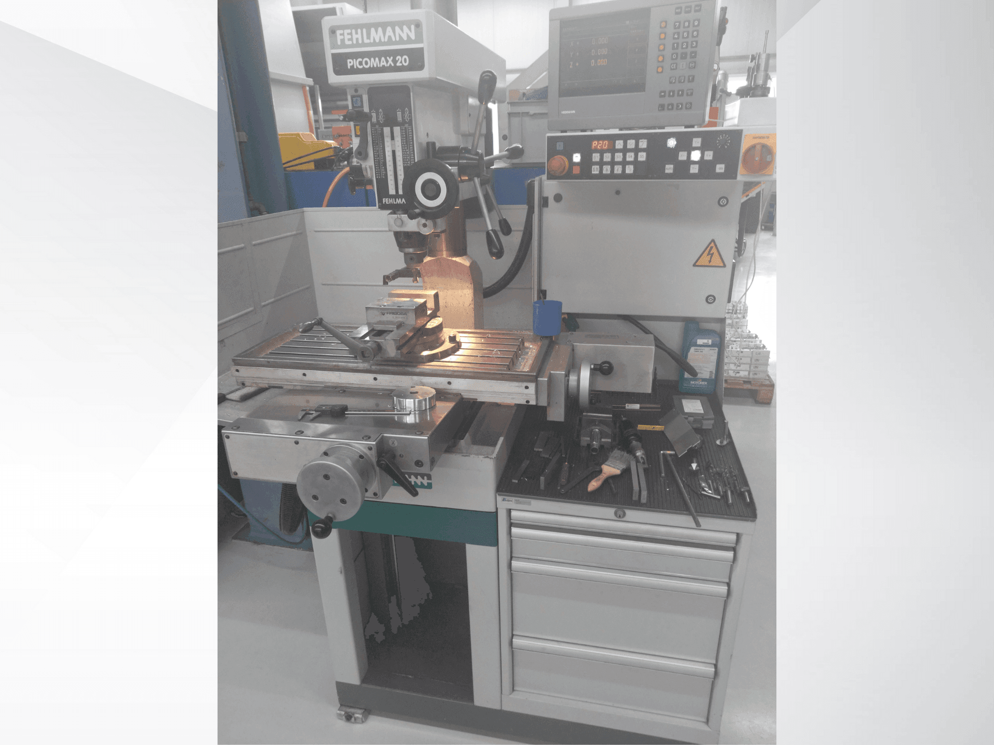 Masina FEHLMANN PICOMAX 20 eestvaade