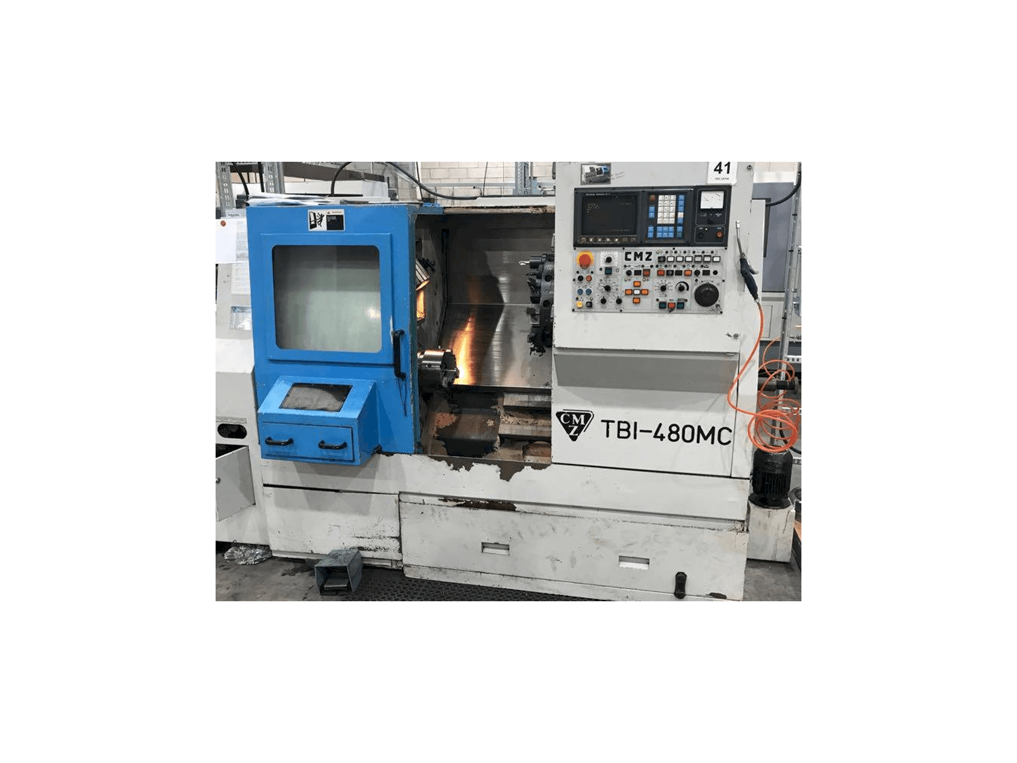 Masina CMZ TBI-480 eestvaade