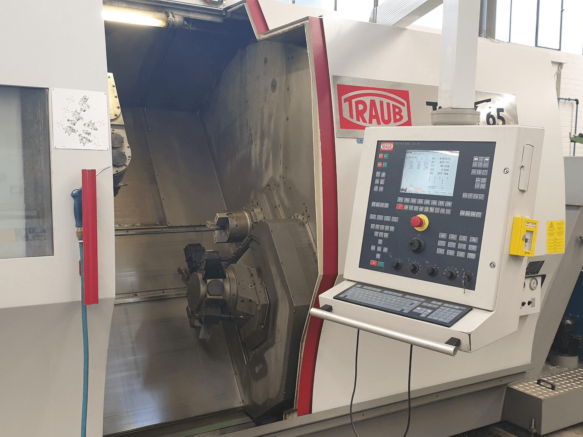 Masina TRAUB TNX 65 eestvaade