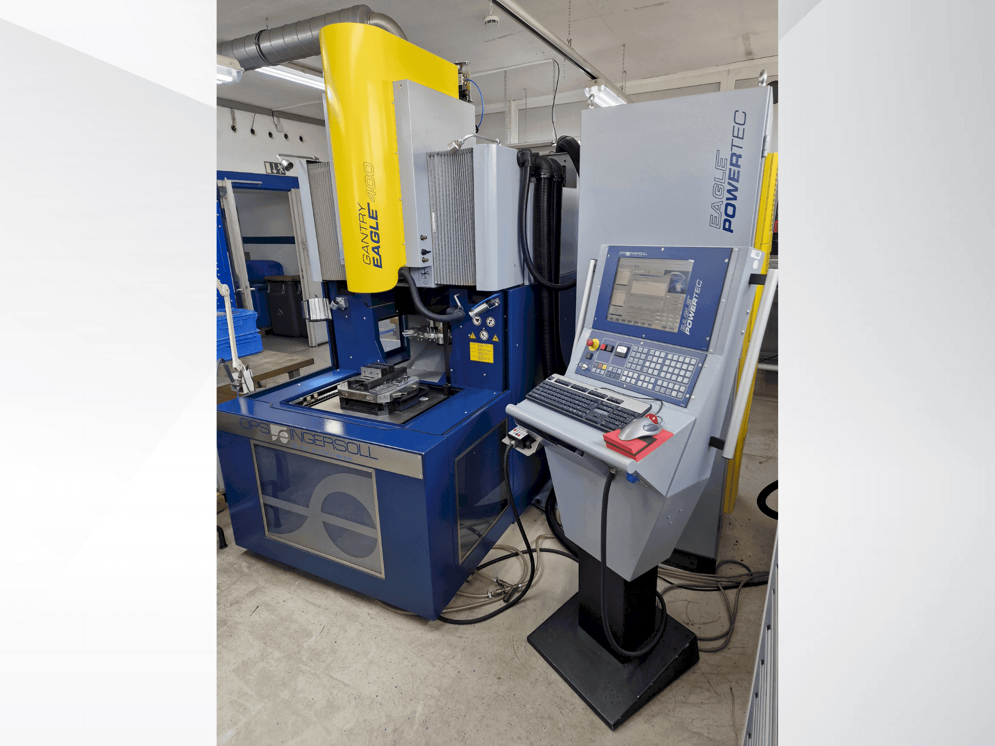 Masina OPS INGERSOLL Eagle 400 eestvaade