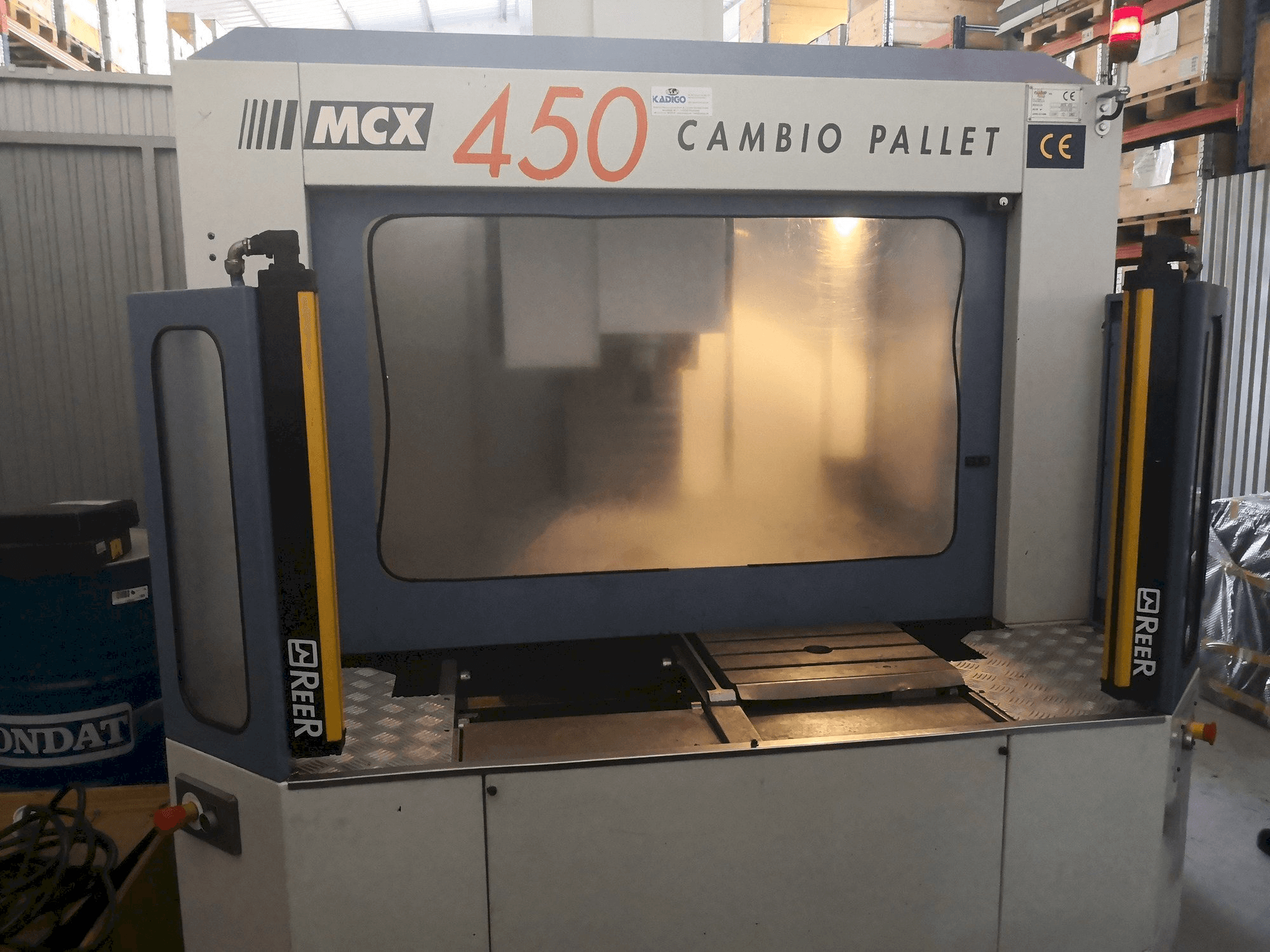 Masina FAMUP MCX 450 eestvaade