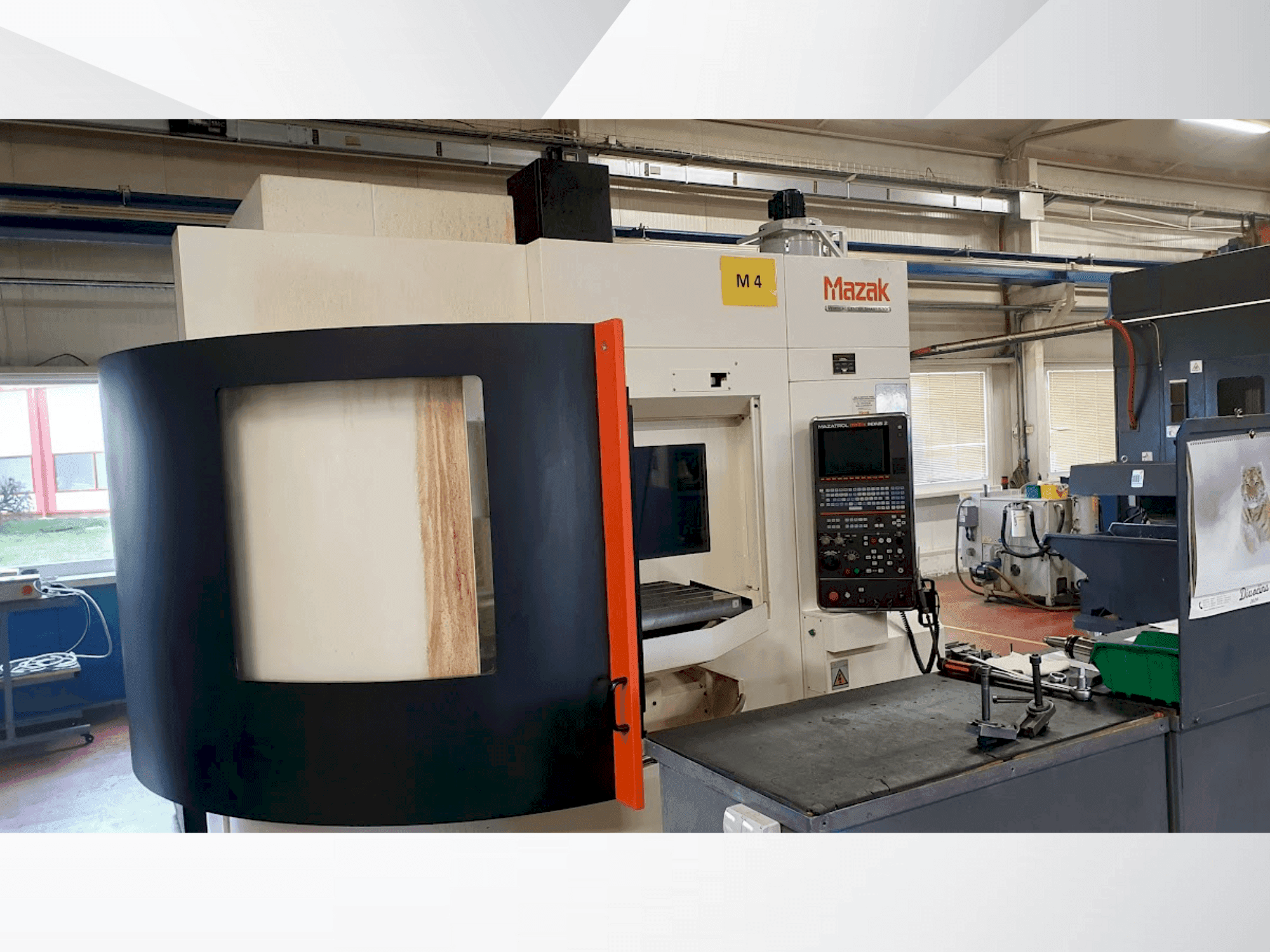 Masina Mazak VCS 530C-2PC külgvaade