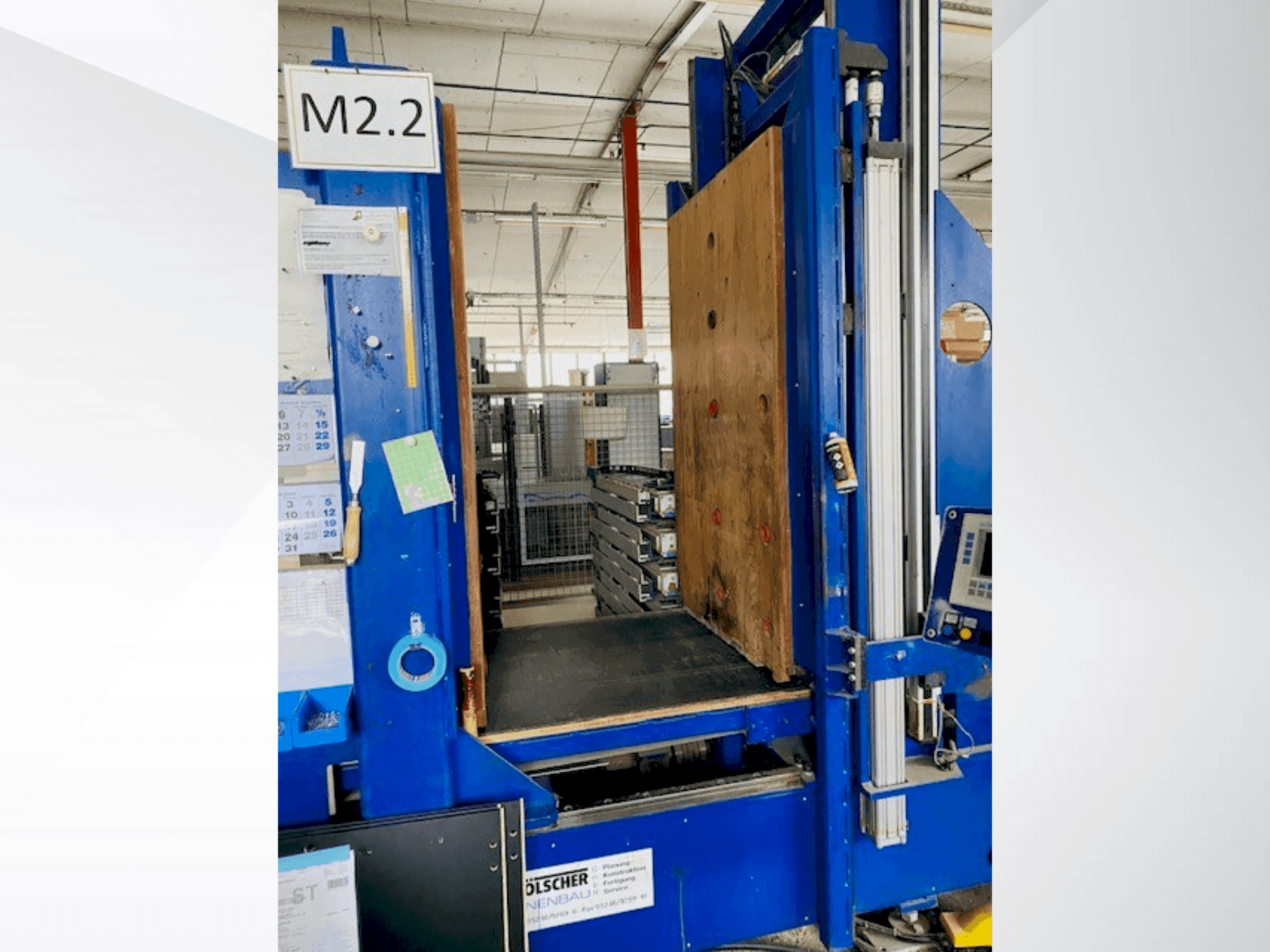 Masina Hüttenhölscher Body Press eestvaade