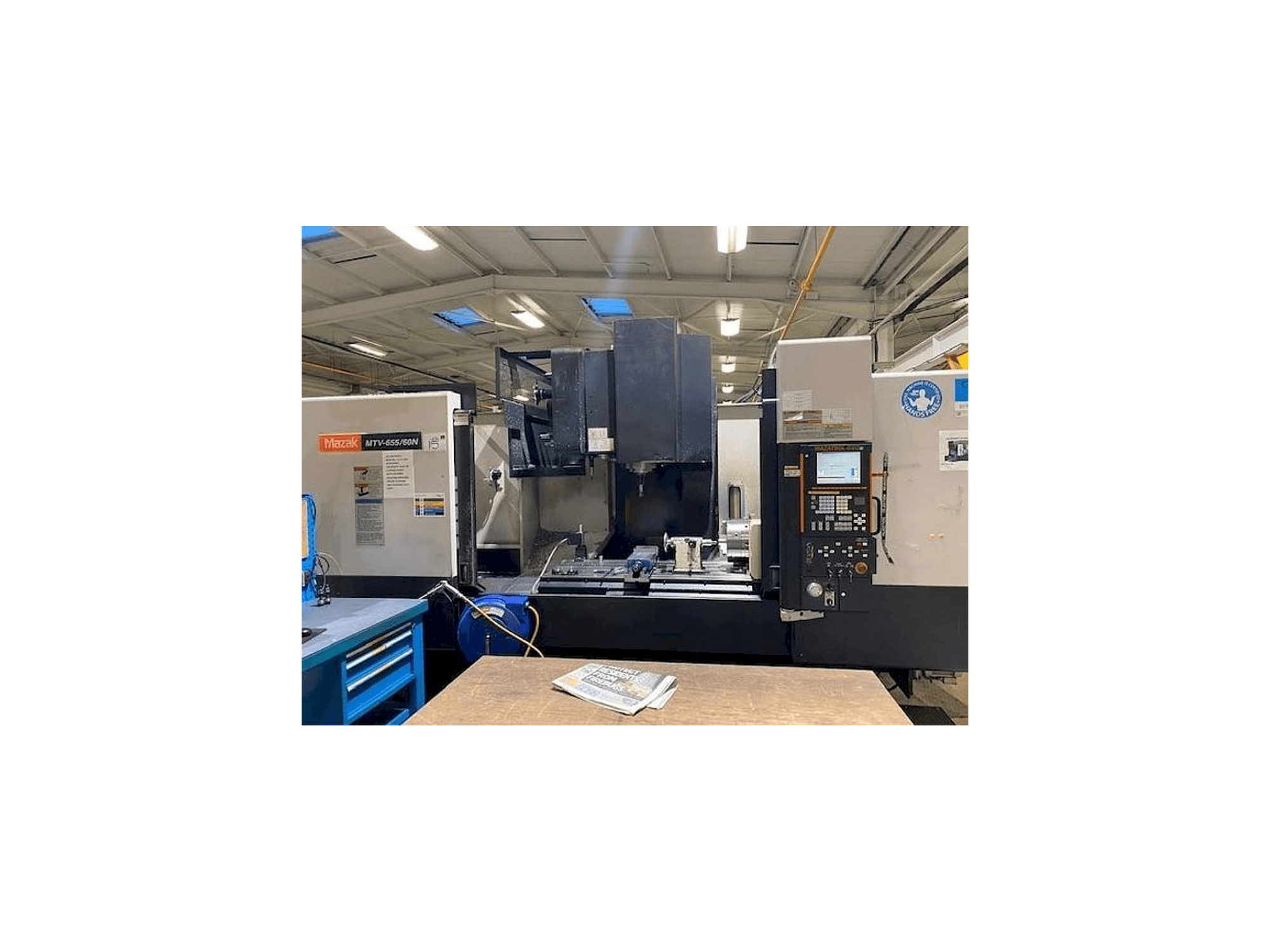 Masina Mazak MTV 655/60N eestvaade