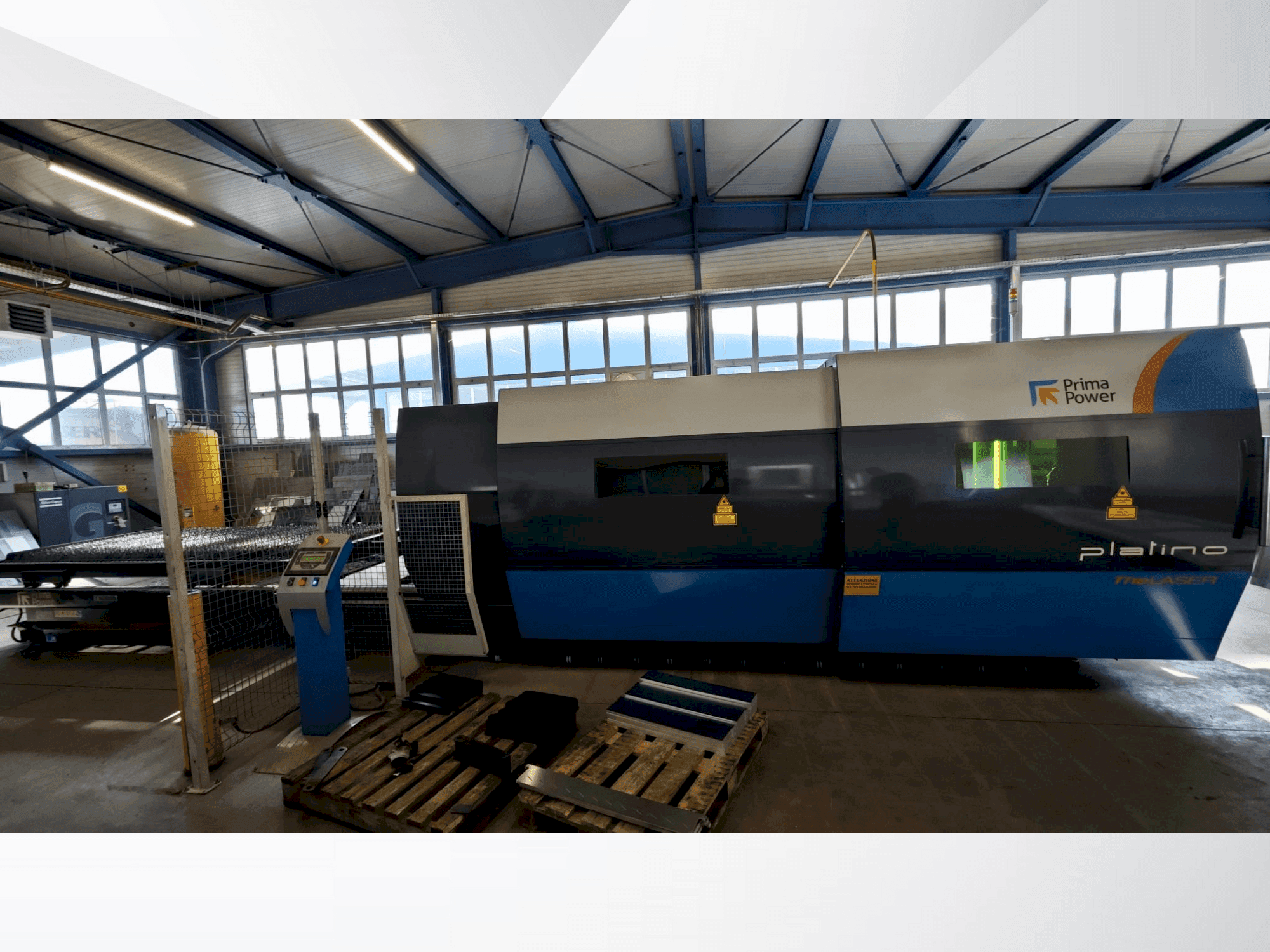 Masina Prima Power PLATINO FIBER eestvaade