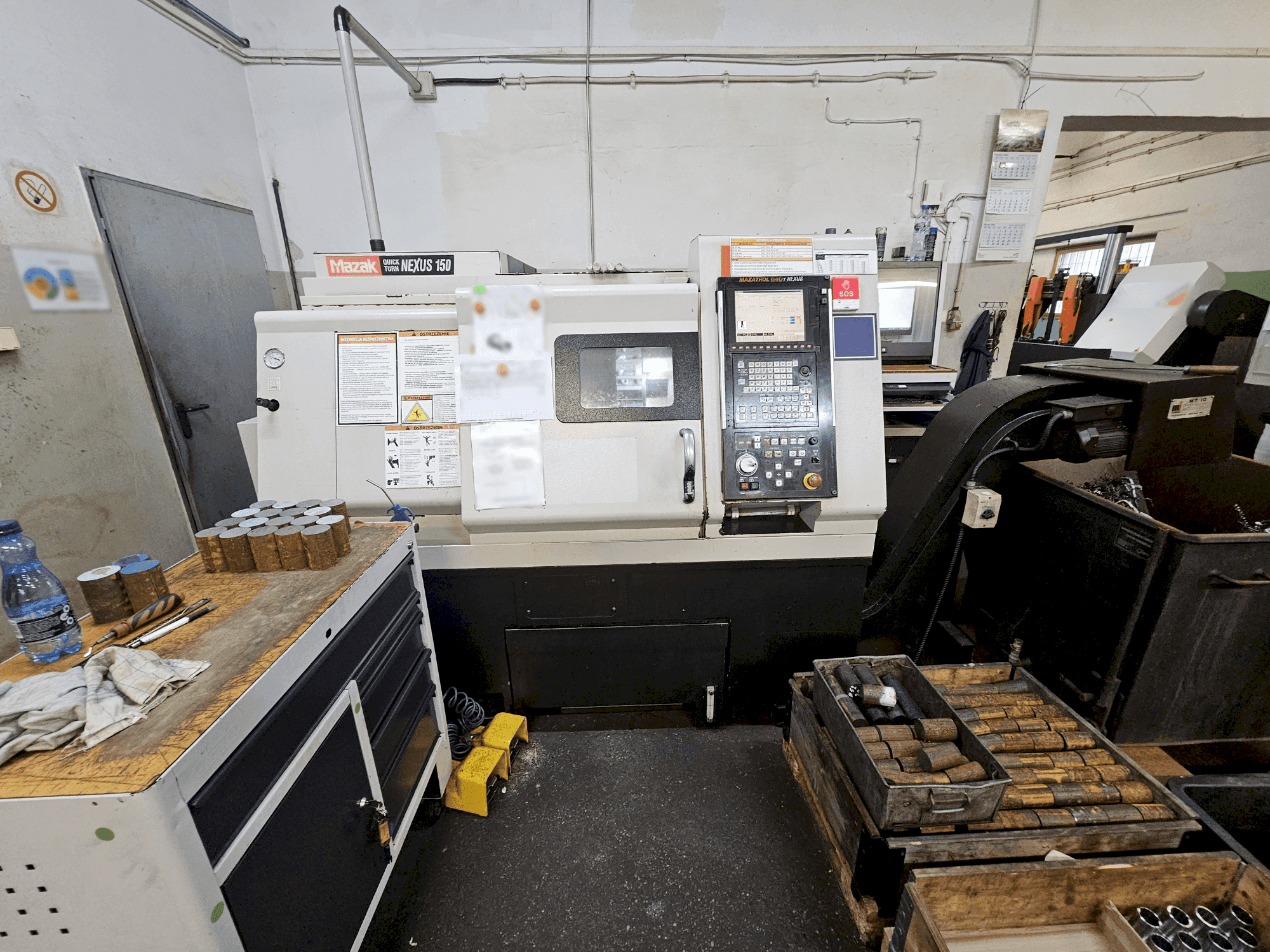 Masina Mazak QTN-150/500 eestvaade