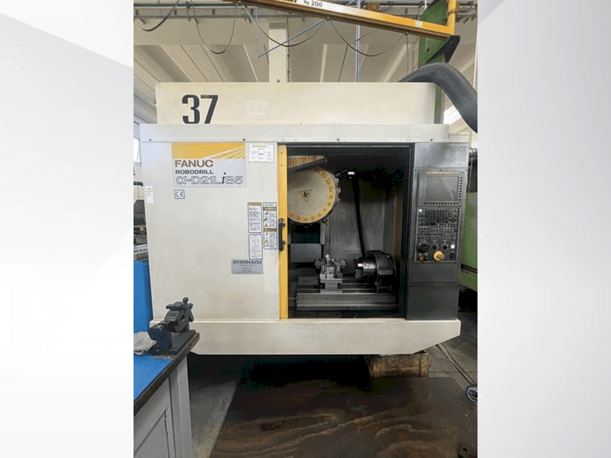 Masina FANUC Robodrill α-D21LiB5 eestvaade