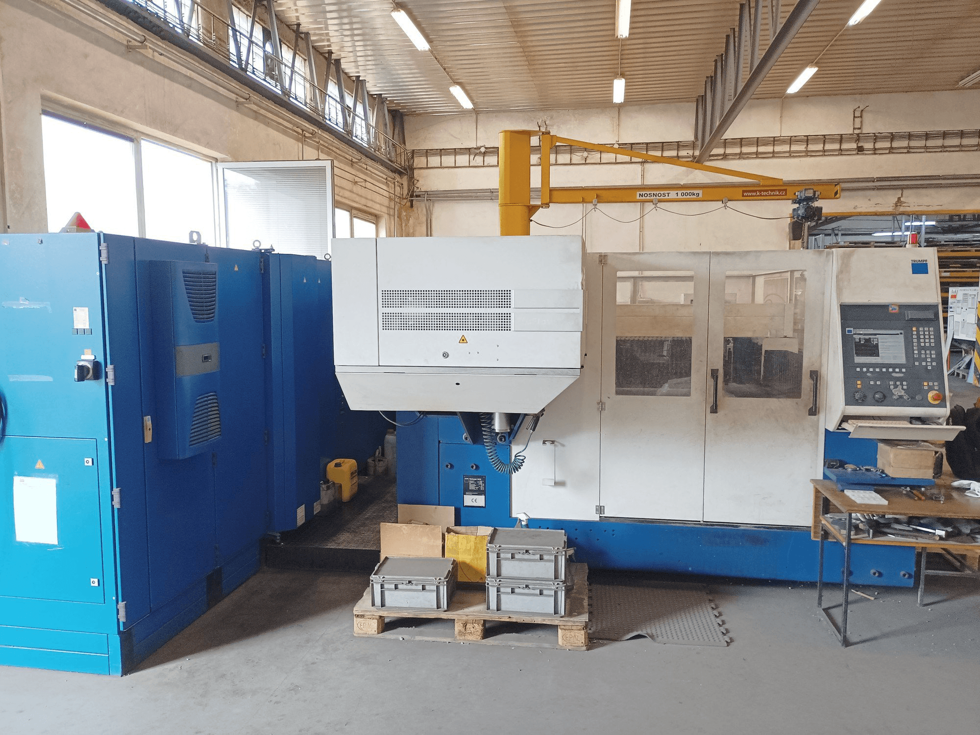Masina TRUMPF Trulaser 3030 eestvaade