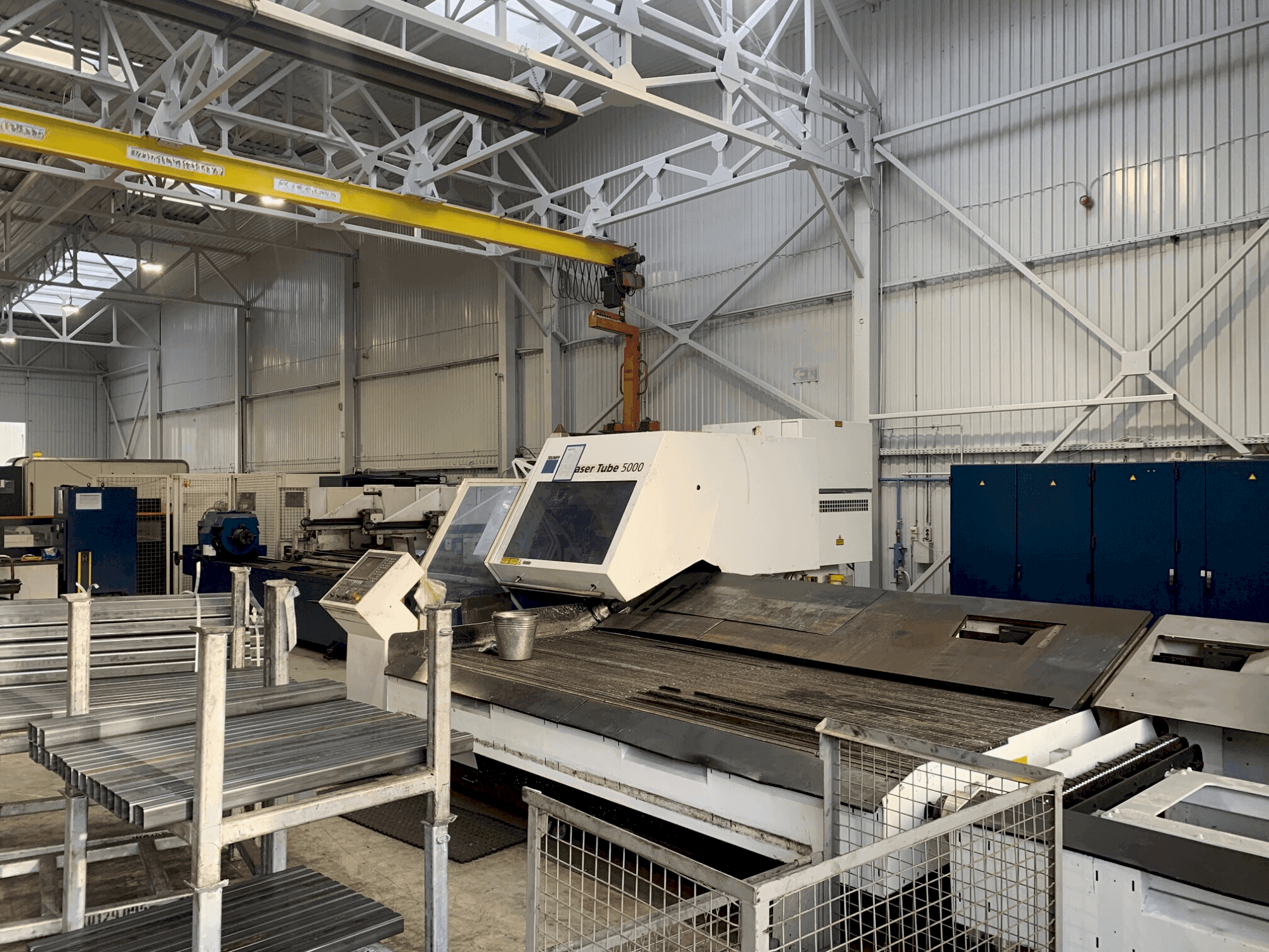 Masina TRUMPF TruLaser Tube 5000 eestvaade
