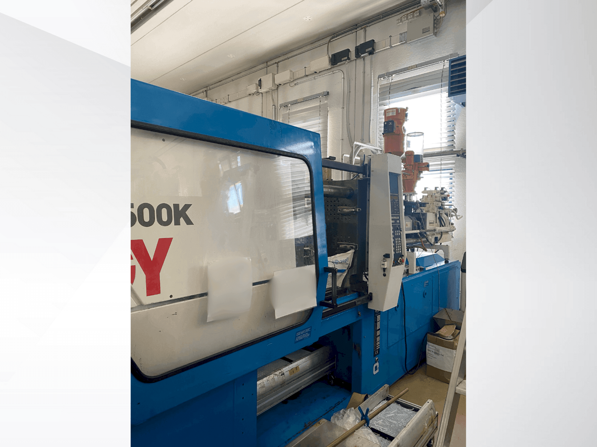 Masina Netstal S-1500K-460 eestvaade