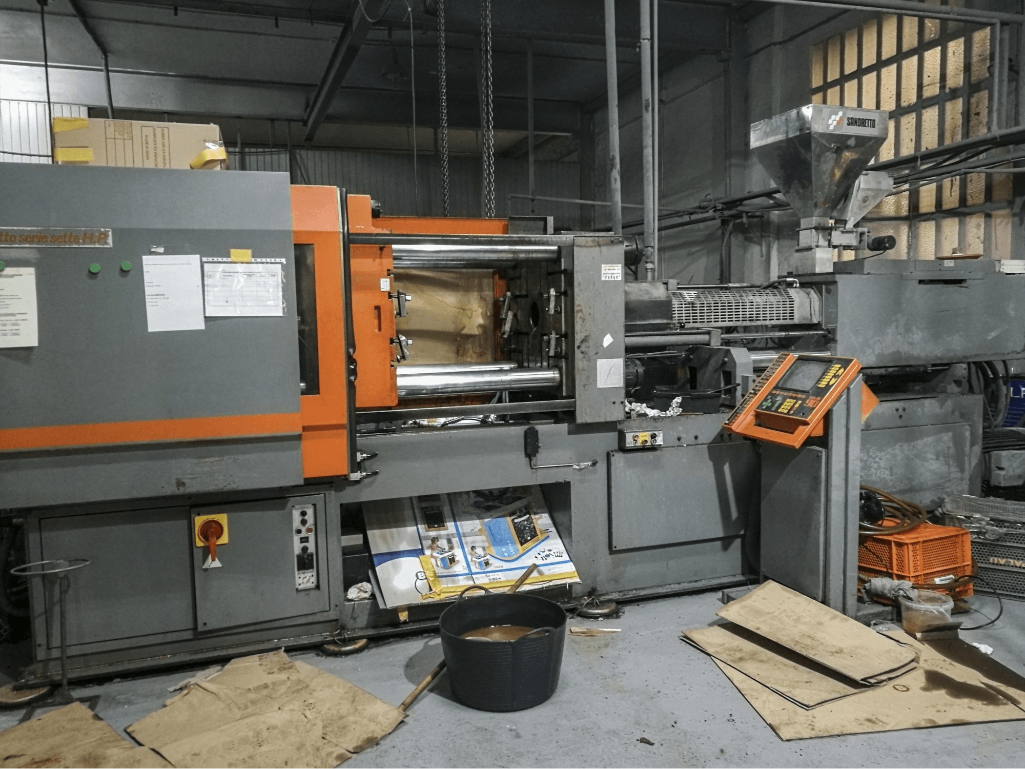 Masina SANDRETTO S.7.250 eestvaade