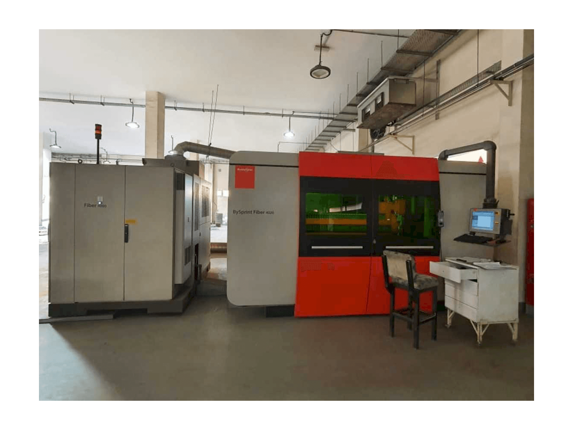 Masina Bystronic BySprint Fiber 4020 eestvaade