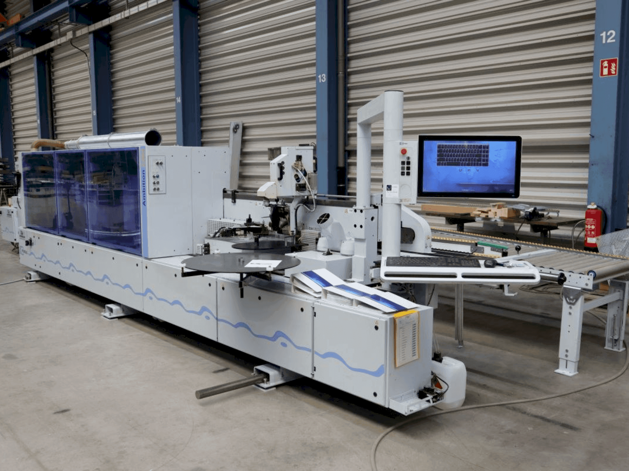 Masina HOMAG KAL 210 eestvaade