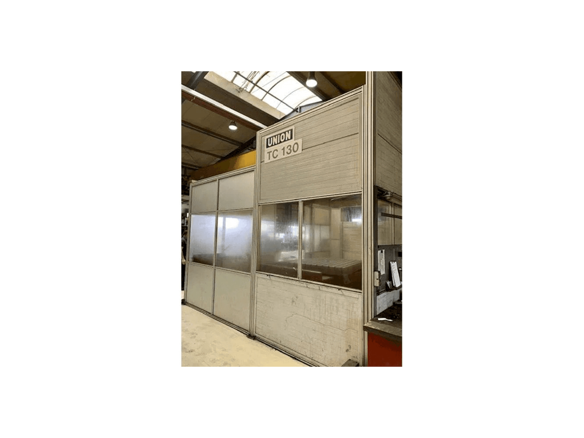 Masina UNION TC 130 eestvaade