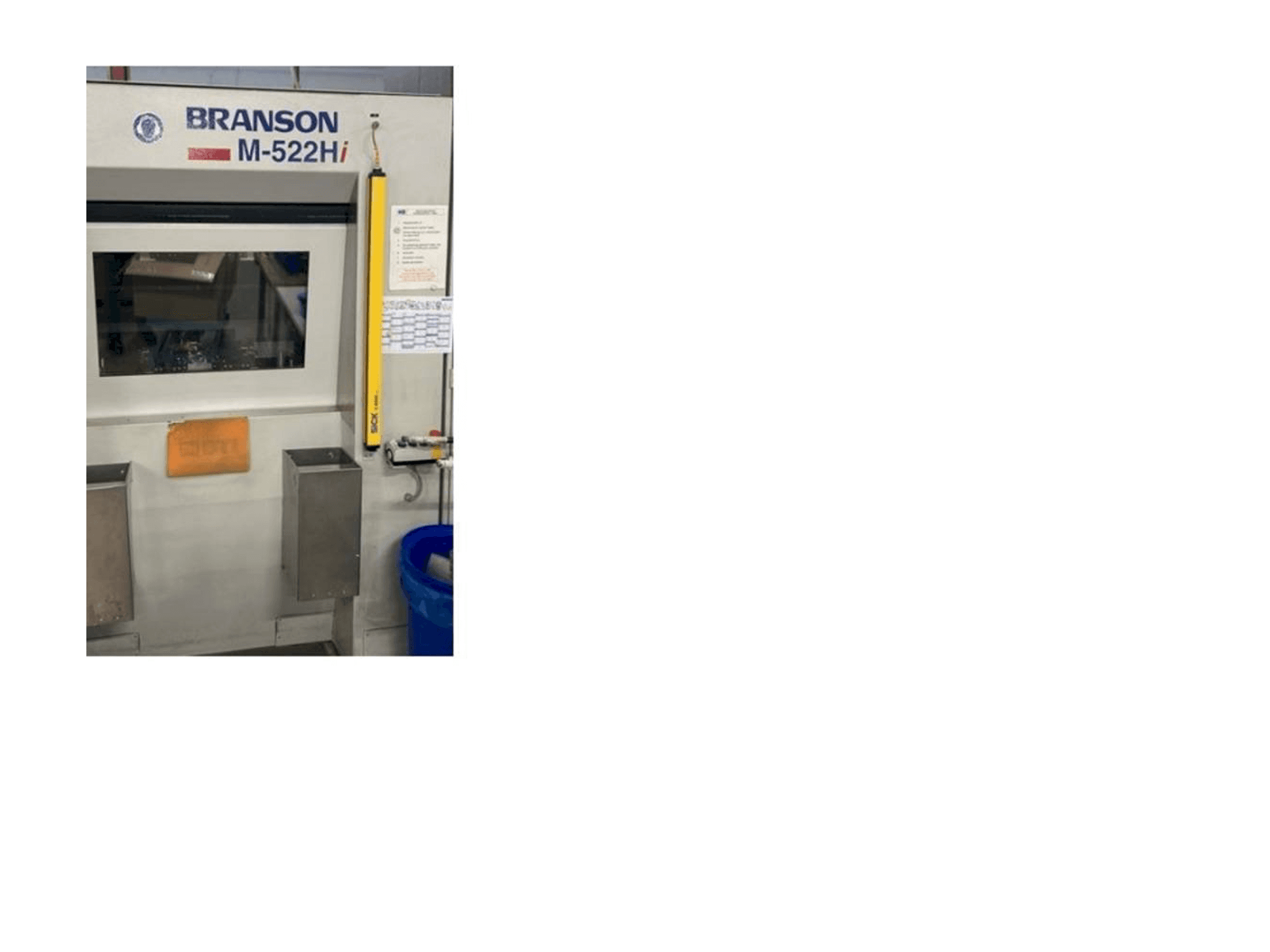 Masina BRANSON M-522Hi (2010) eestvaade