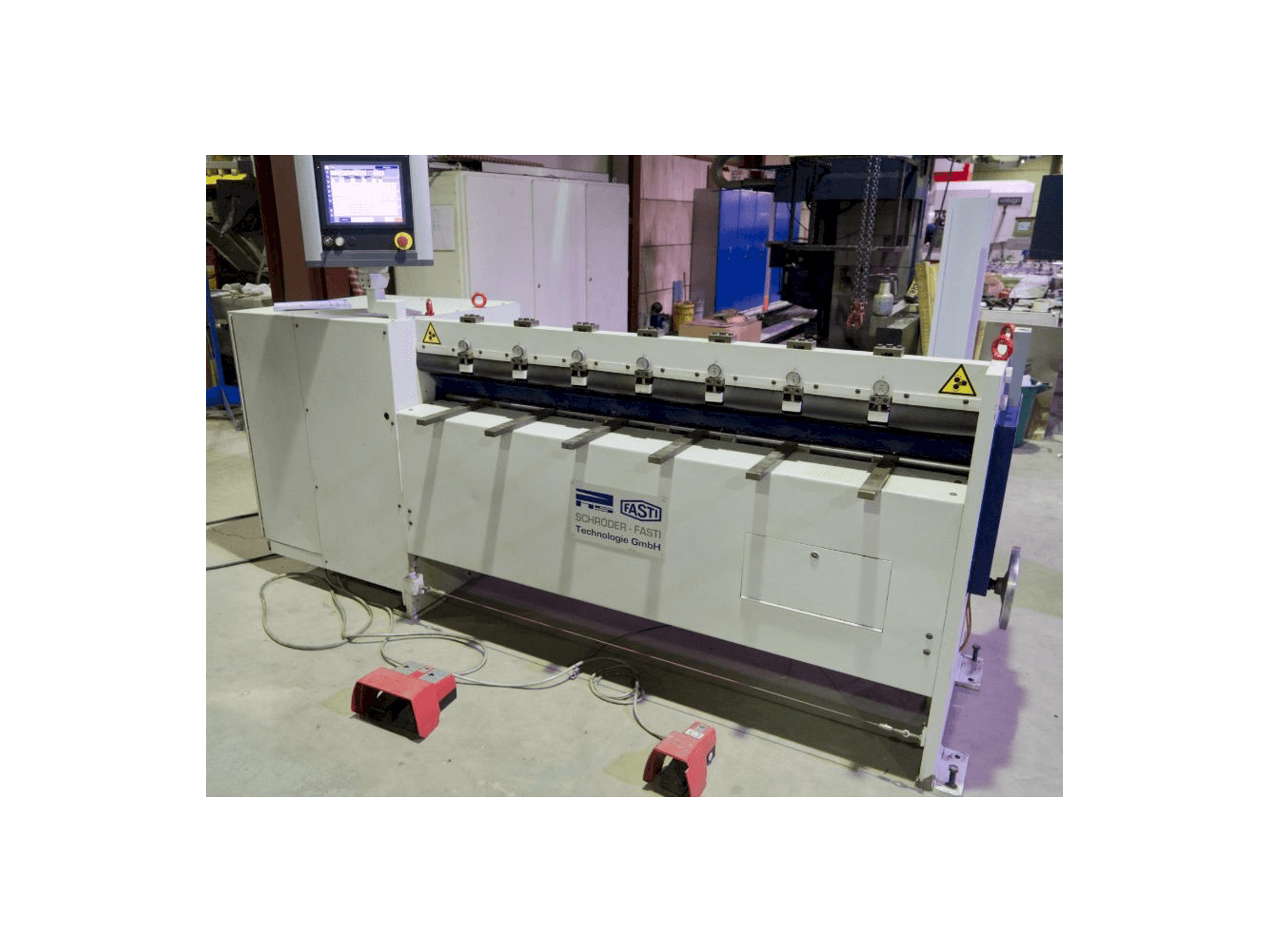 Masina SCHRODER Fasti 145-18/075 eestvaade