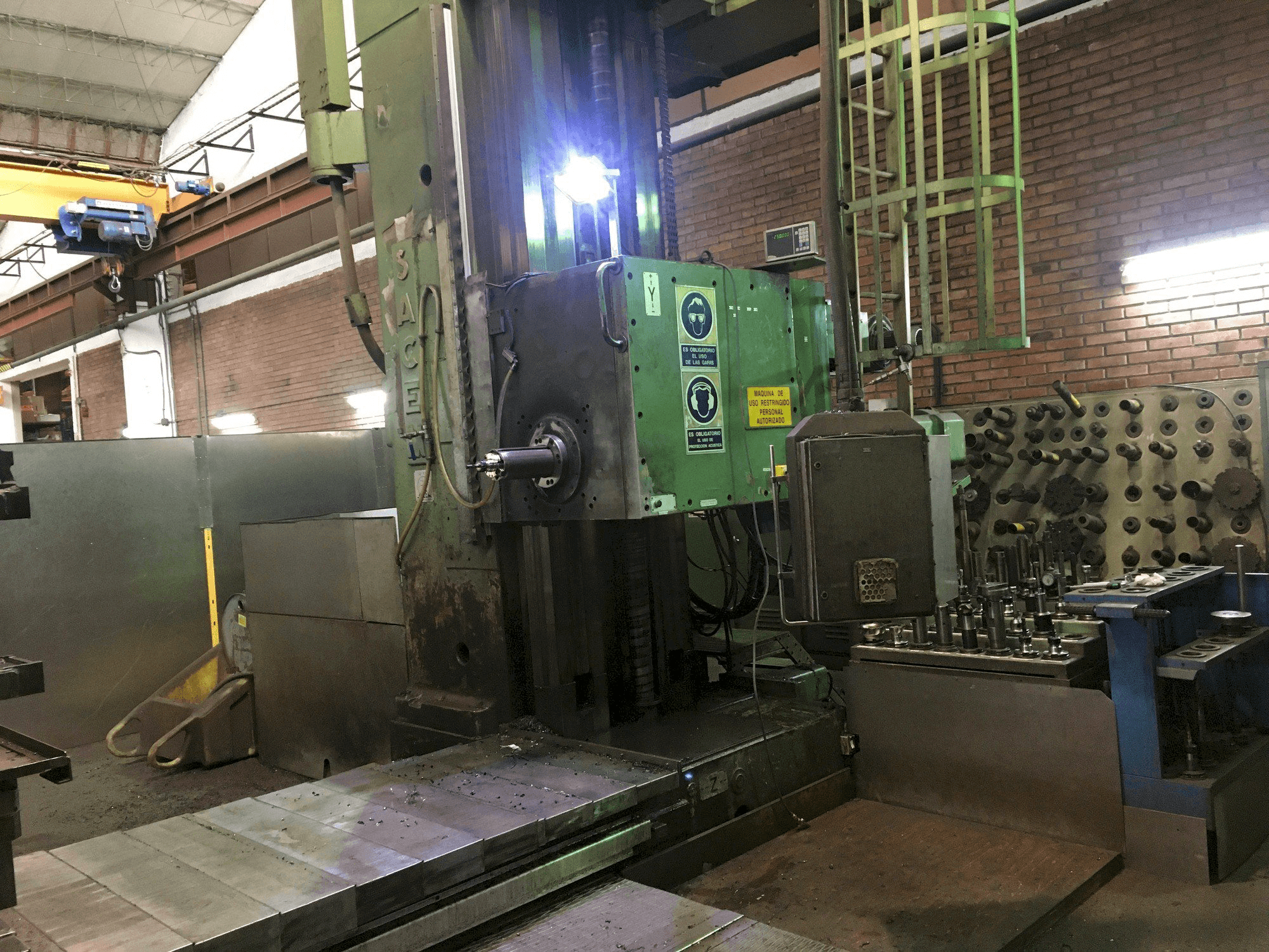 Masina Sacem M.S.T 130 C/N eestvaade