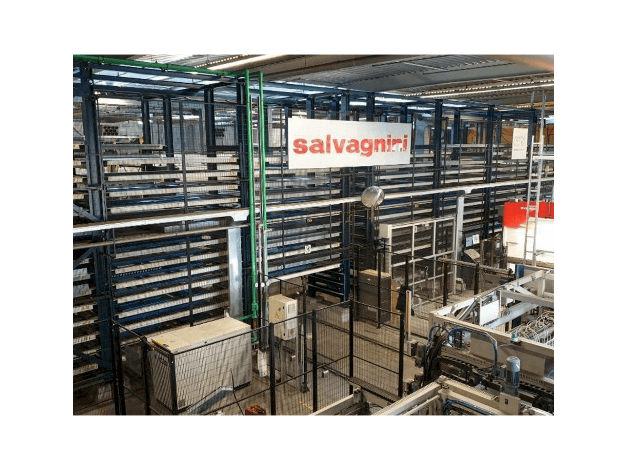 Masina Salvagnini S4 and P4 and MV installation eestvaade