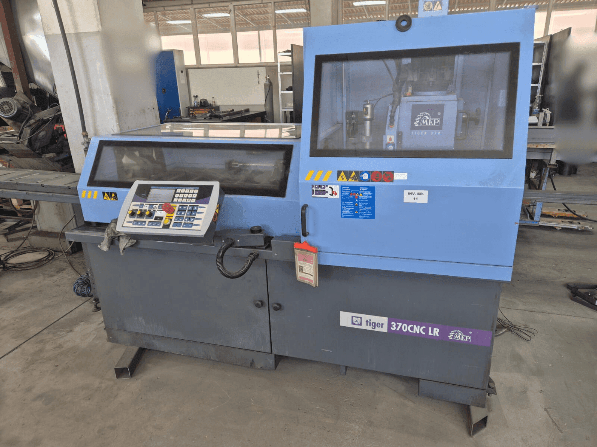 Masina MEP Tiger 370 CNC eestvaade