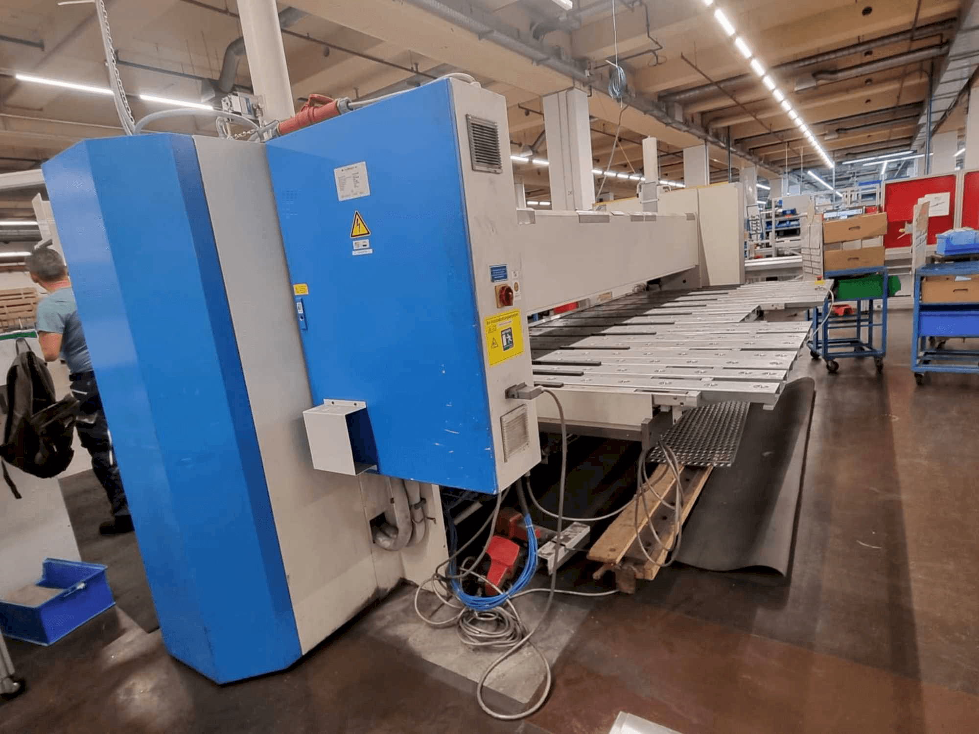 Masina SCHRODER-FASTI FP40-40/03 vasaku külje vaade