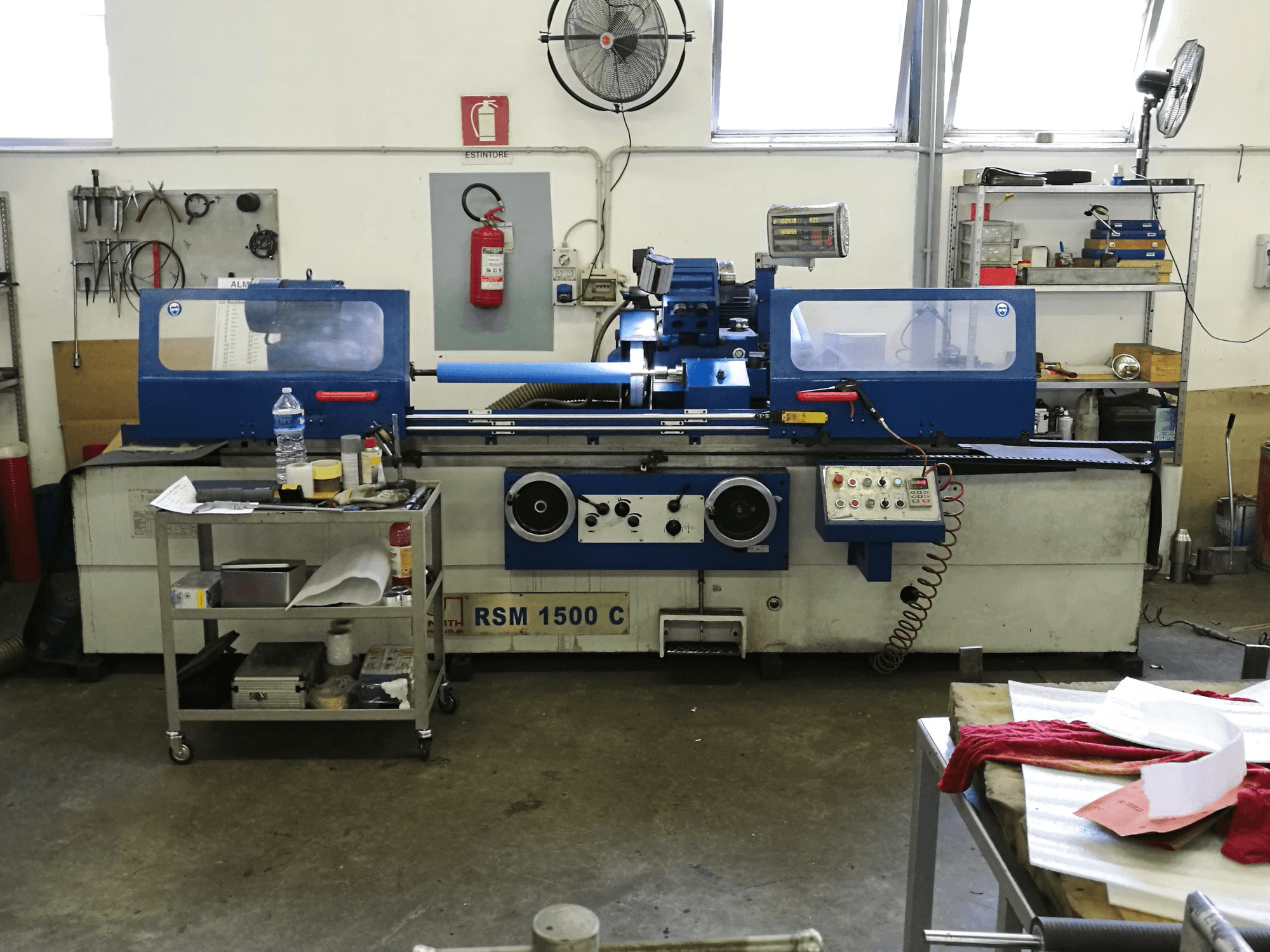 Masina Knuth RSM 1500 C eestvaade