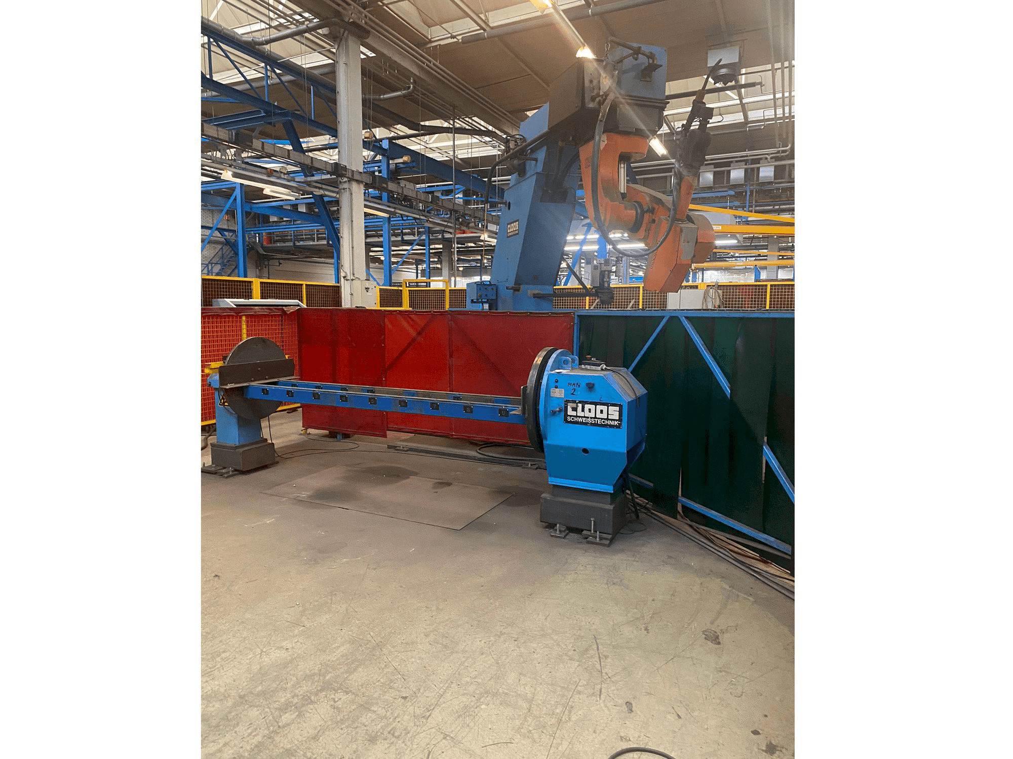 Masina Carl Cloos Romat 310 C-Stander WPV-DP-5000N eestvaade