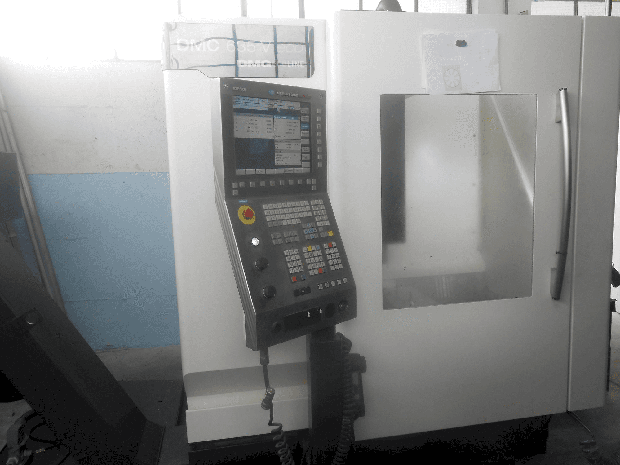 Masina DECKEL MAHO DMC 635V eestvaade