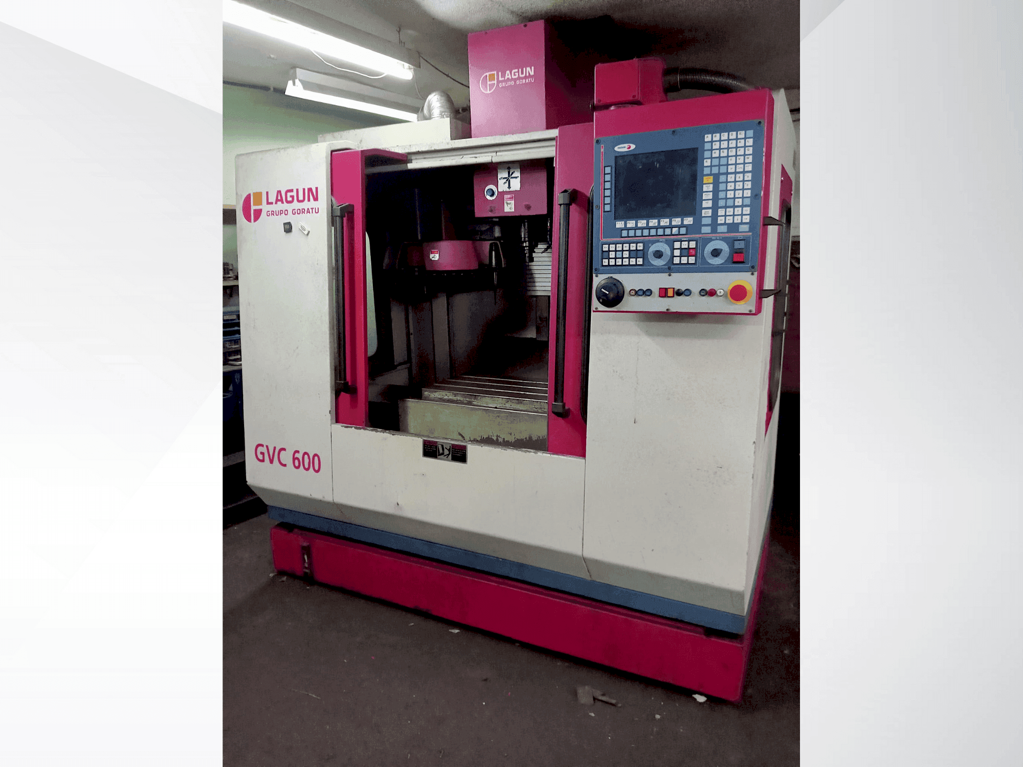 Masina LAGUN GVC 600 eestvaade