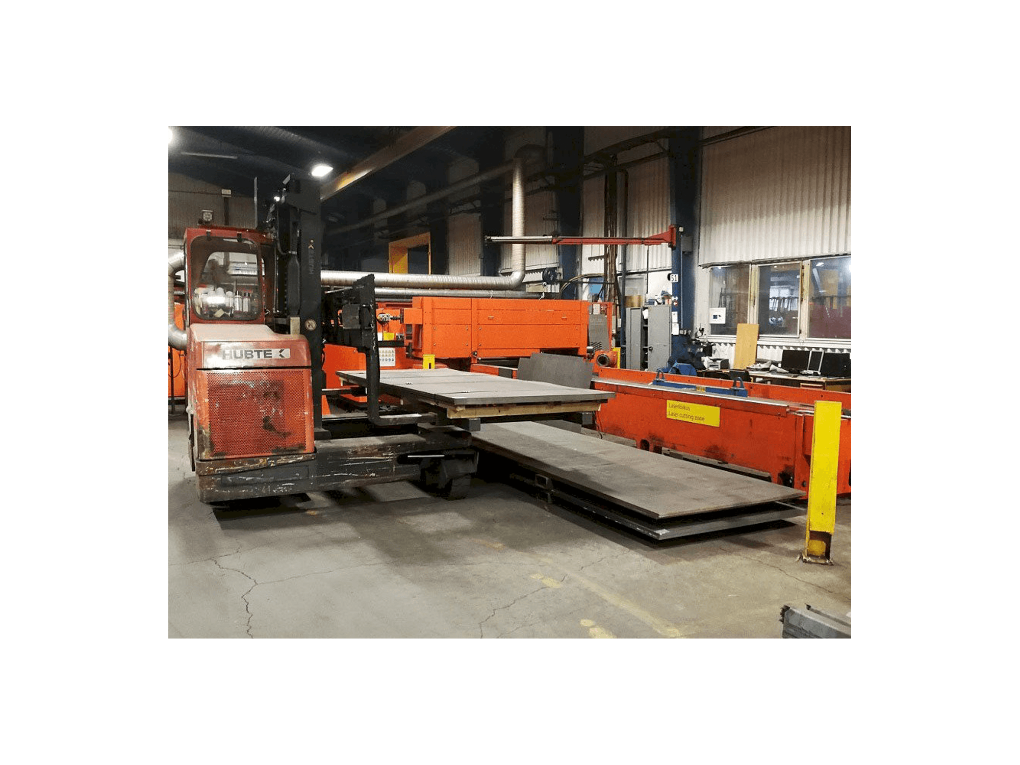 Masina Bystronic ByStar 3015 eestvaade
