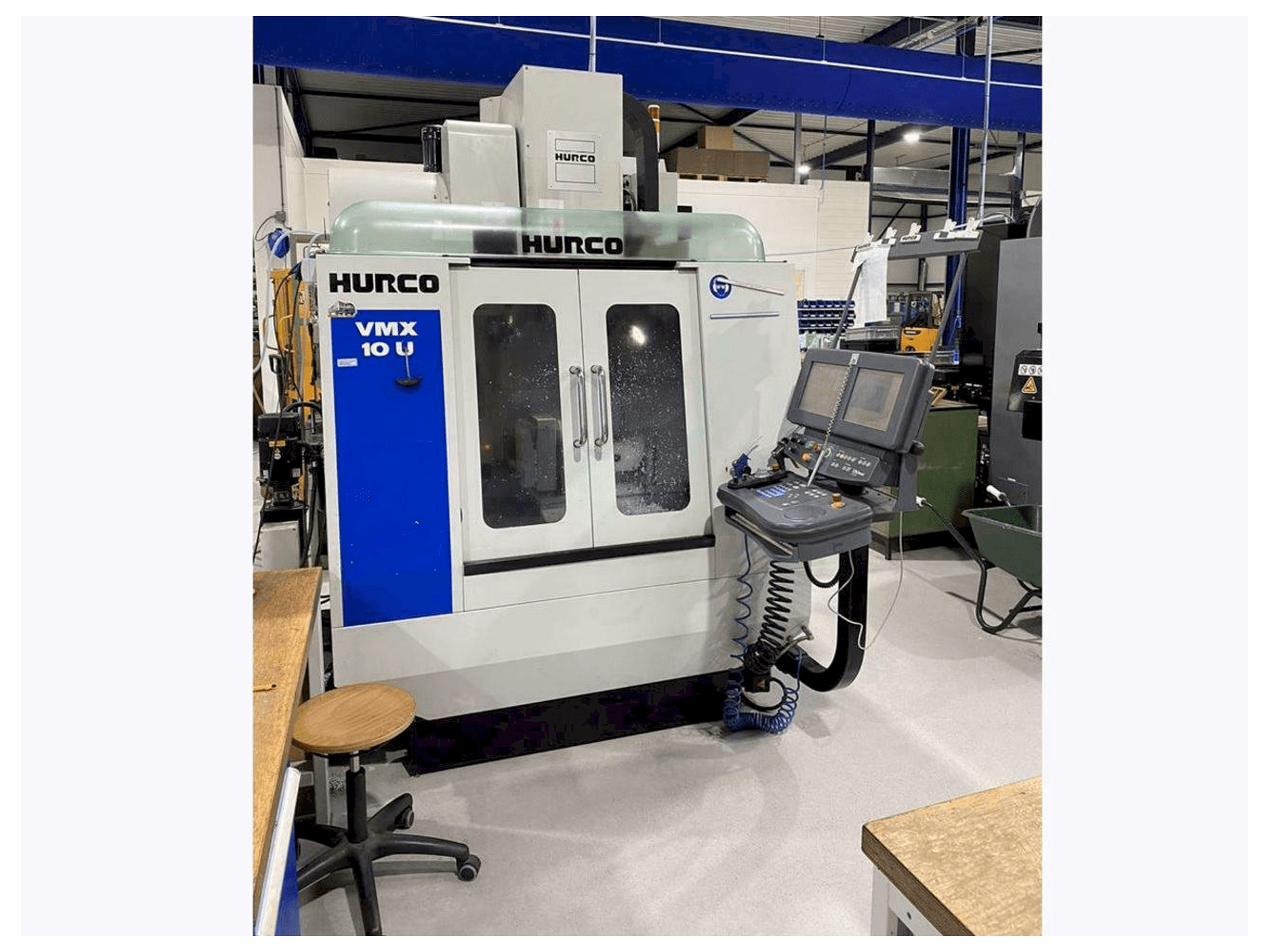 Masina Hurco VMX 10 U 5 eestvaade