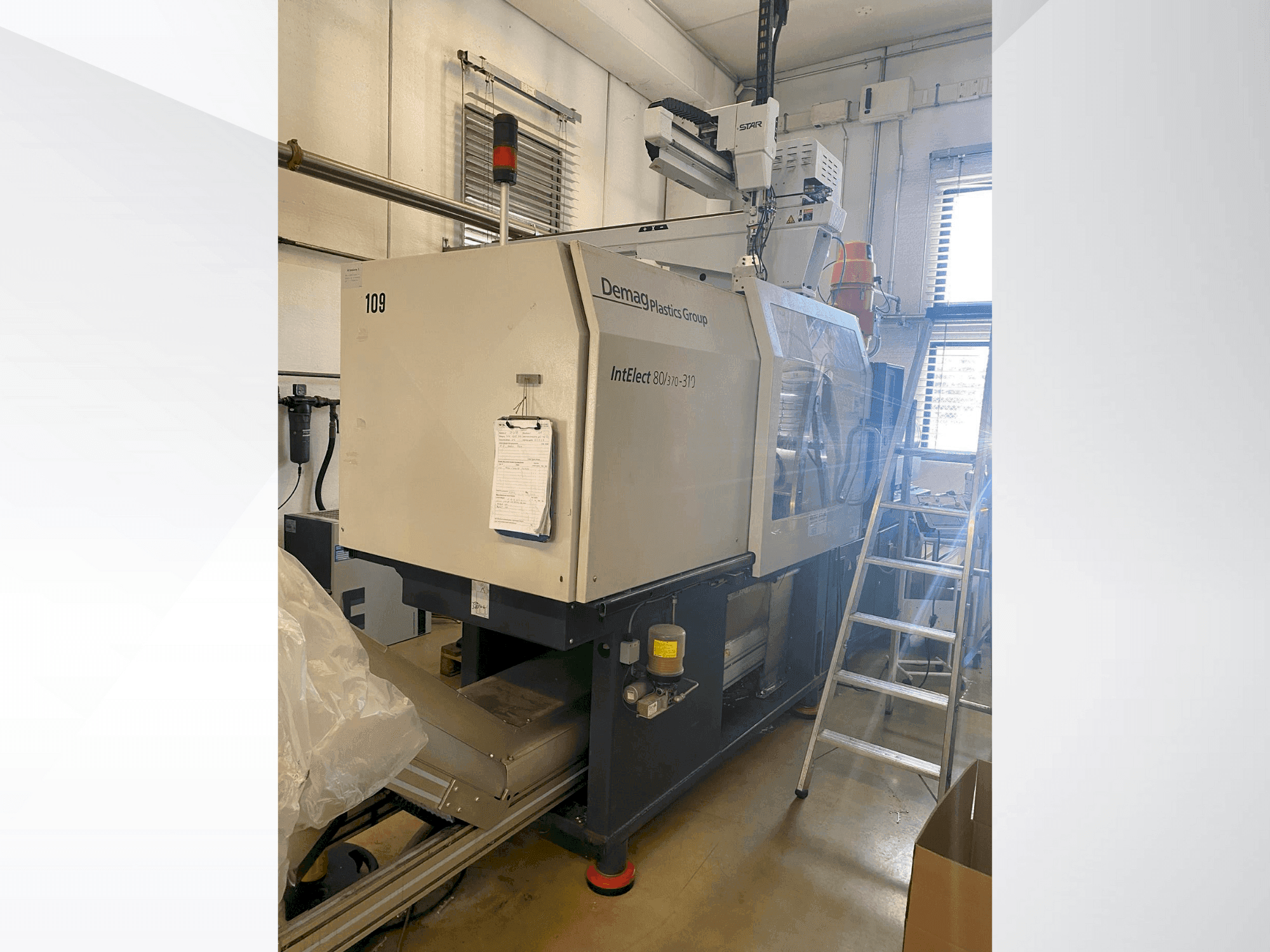 Masina DEMAG IntetElect 80/370-310 eestvaade