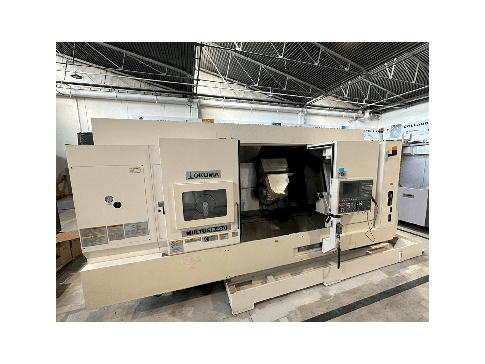 Masina Okuma MULTUS B400C eestvaade