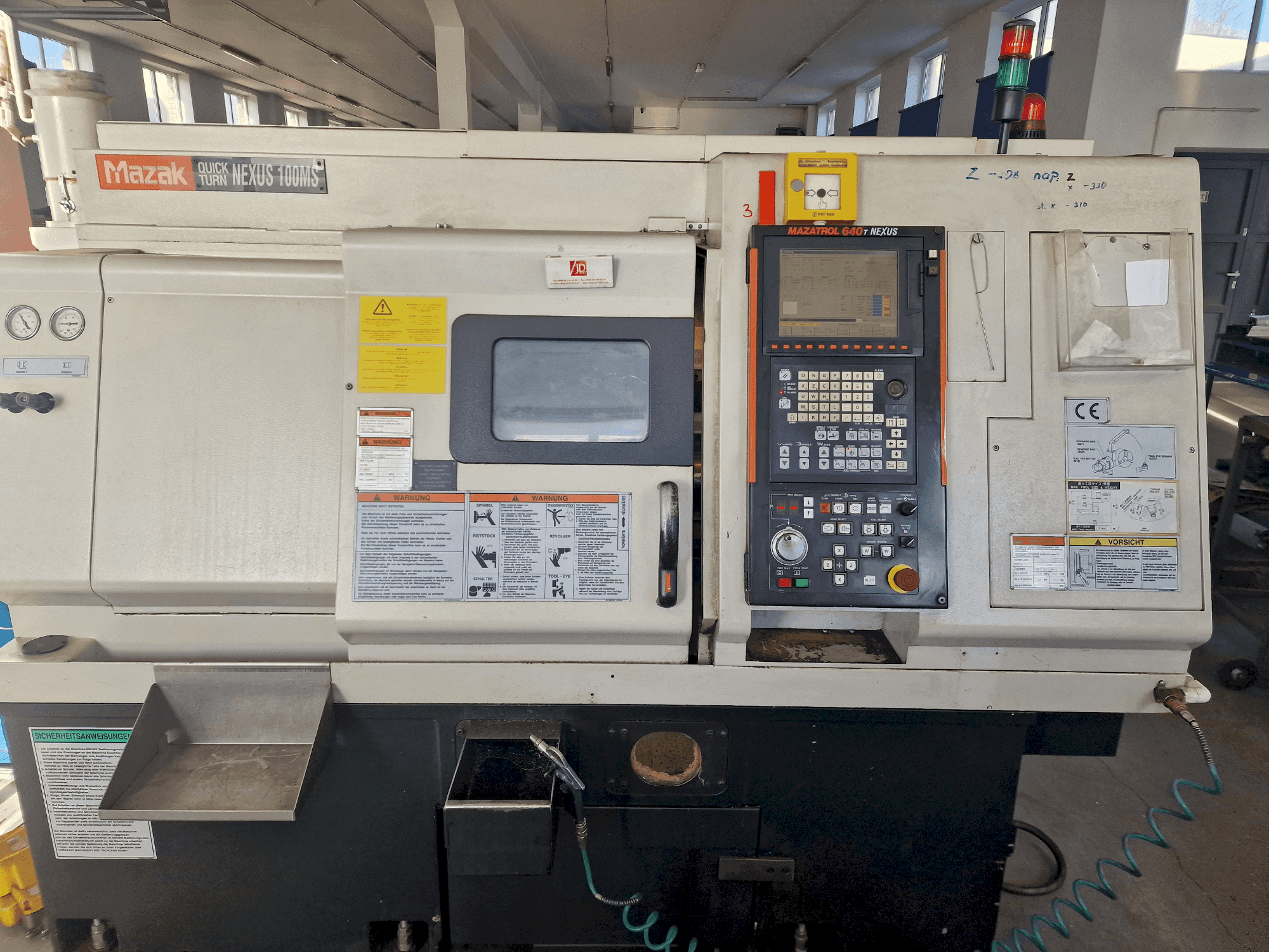 Masina Mazak QTN-100 MS eestvaade
