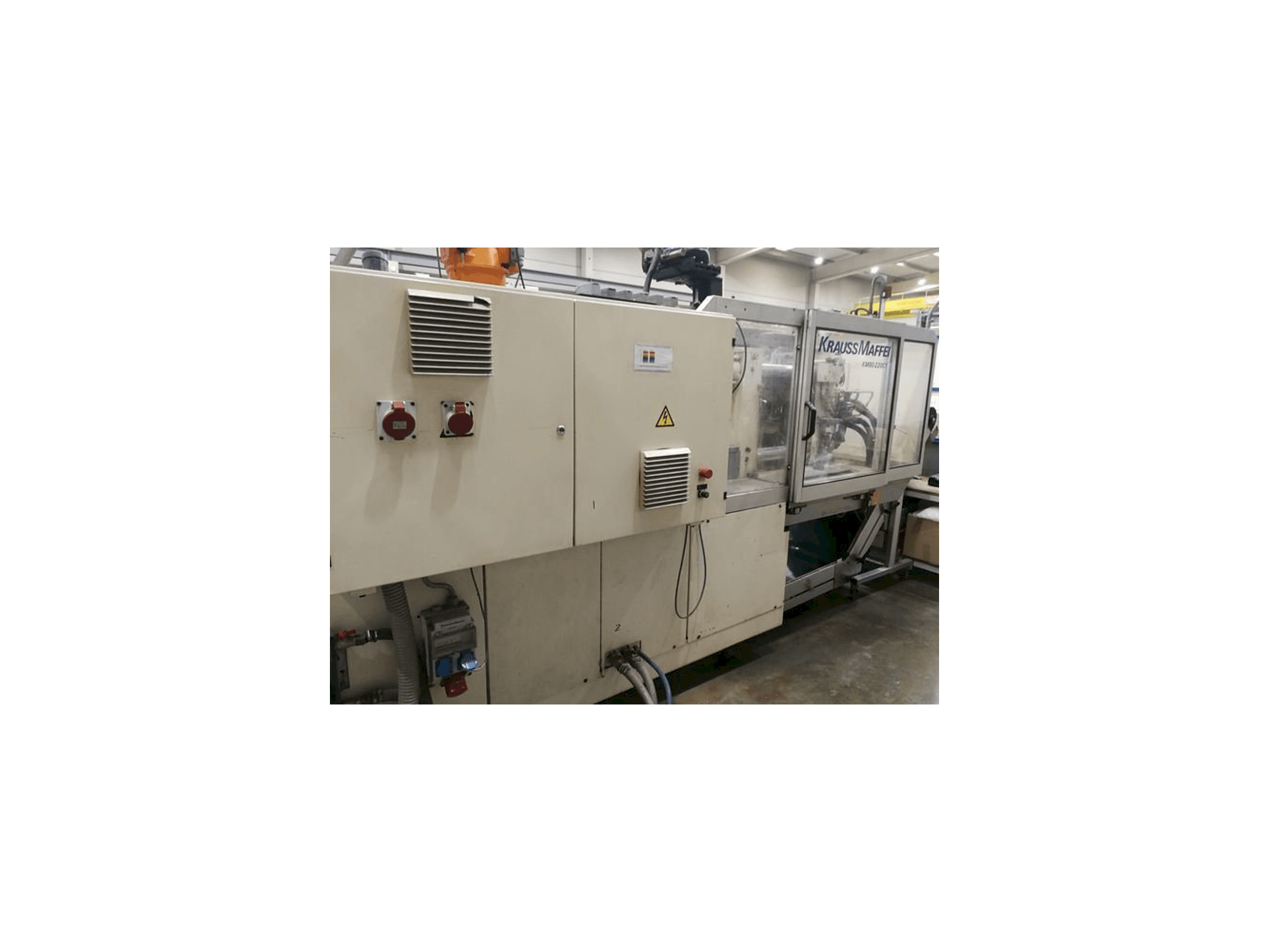 Masina Krauss Maffei 80/220 C1 eestvaade