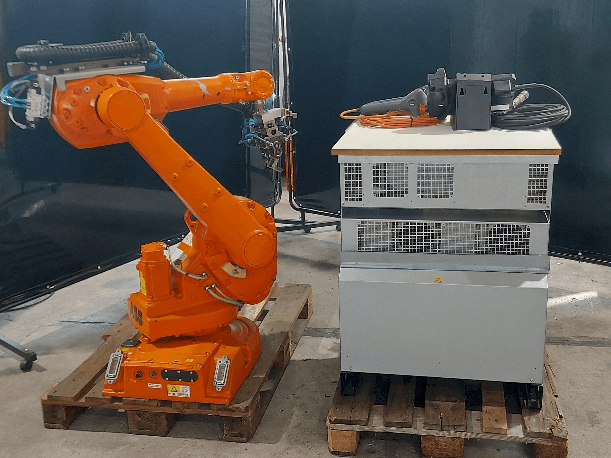 Masina ABB IRB1600 eestvaade