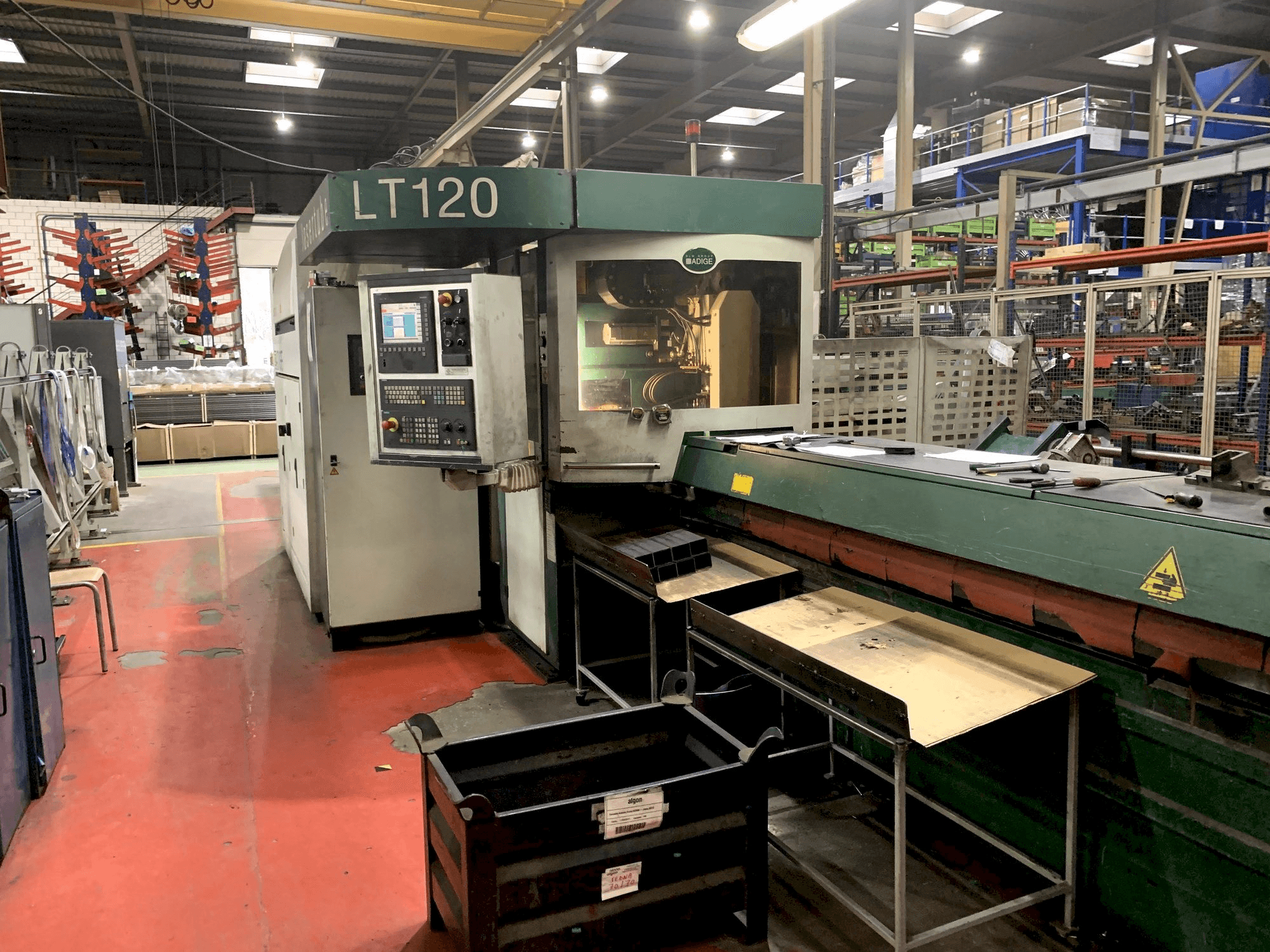 Masina ADIGE LT 120 eestvaade