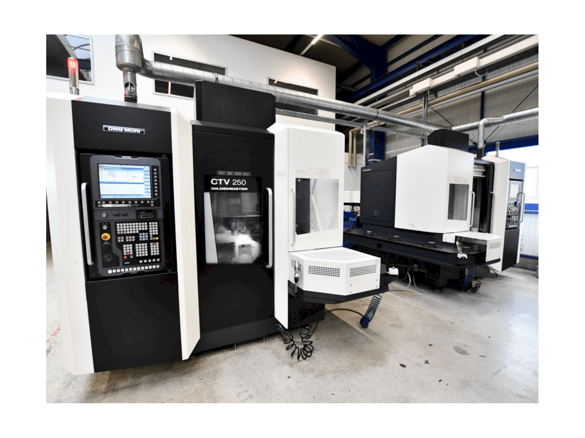Masina DMG MORI Gildemeister CTV 250 2nd eestvaade