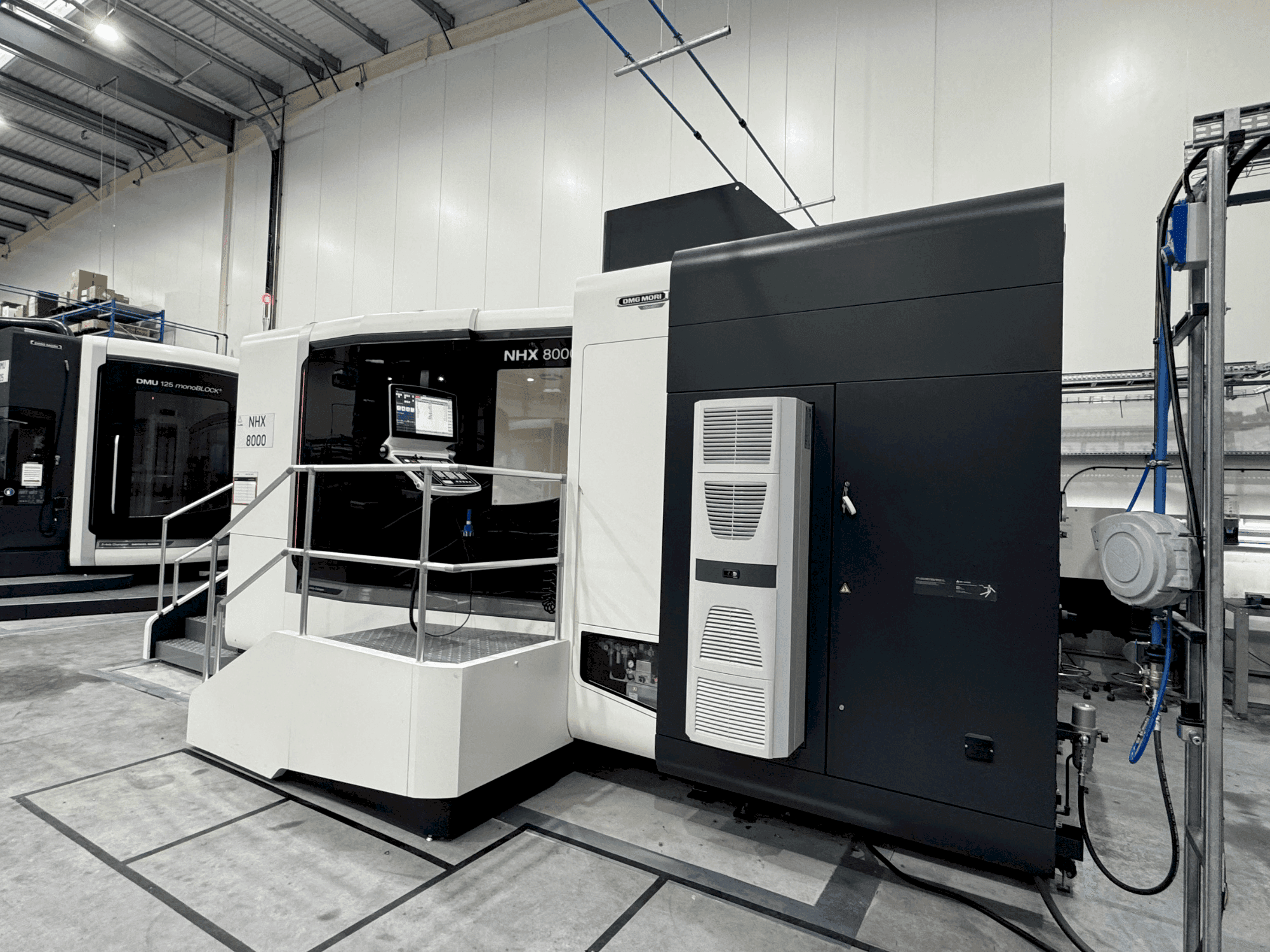 Masina DMG MORI NHX 8000 eestvaade