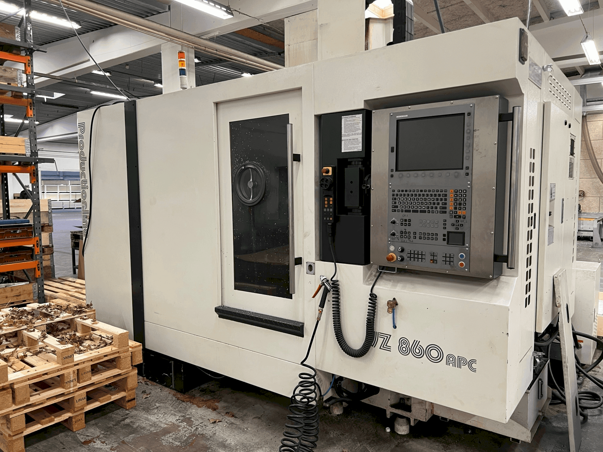 Masina WEMAS VZ 860 APC eestvaade