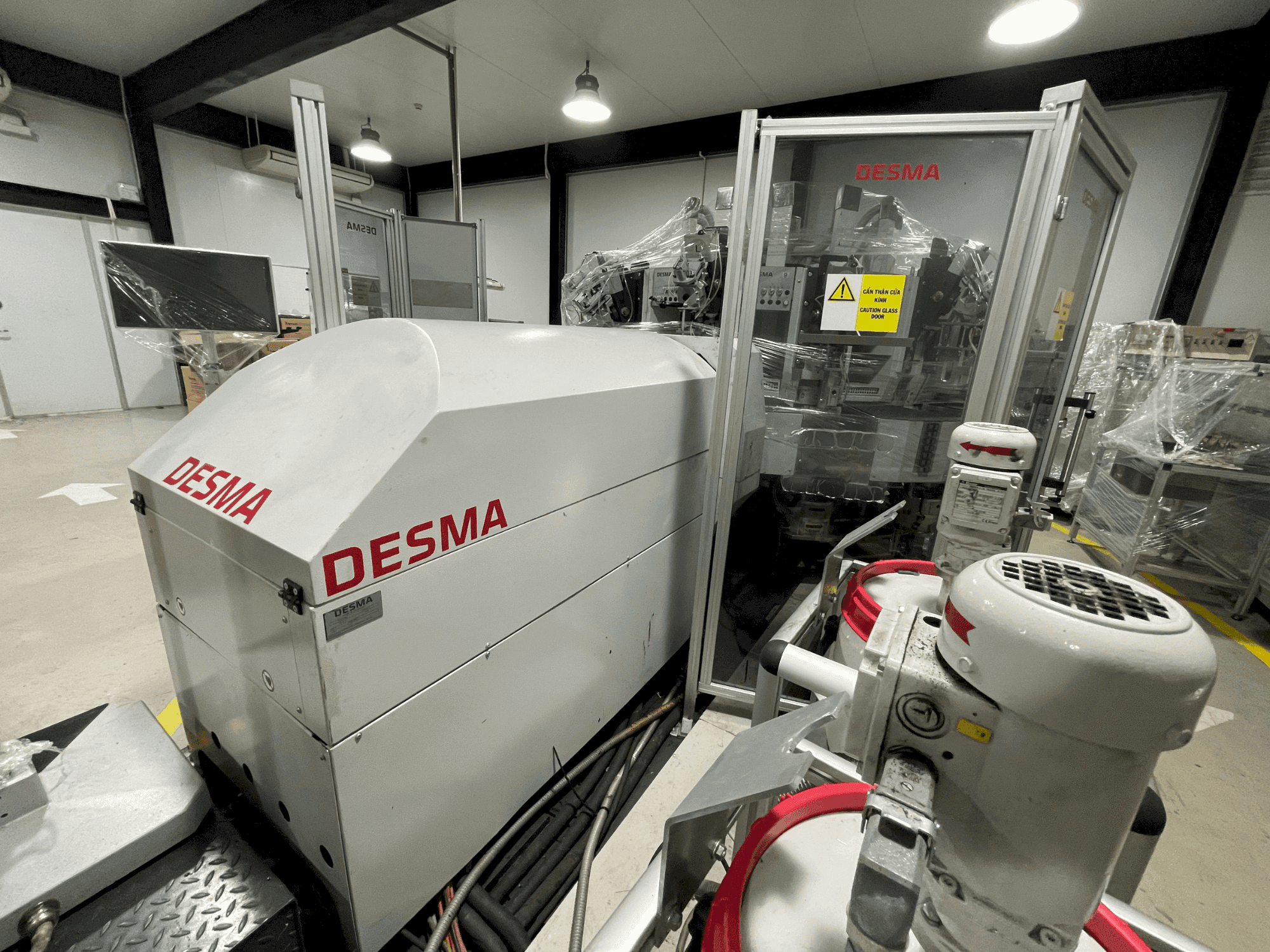 Masina Kloeckner Desma PU D522/12-LDI eestvaade