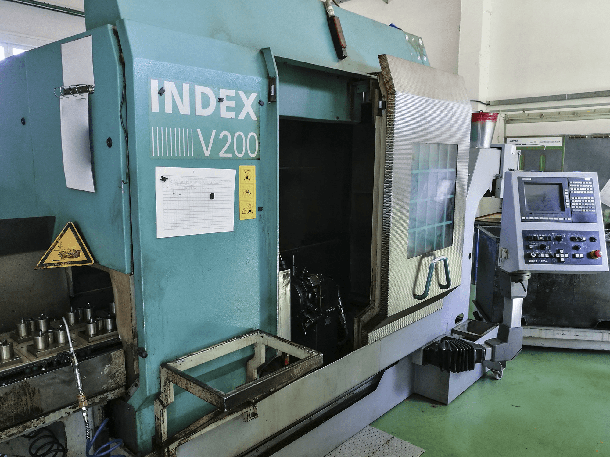 Masinavaade Index V200 vasakult