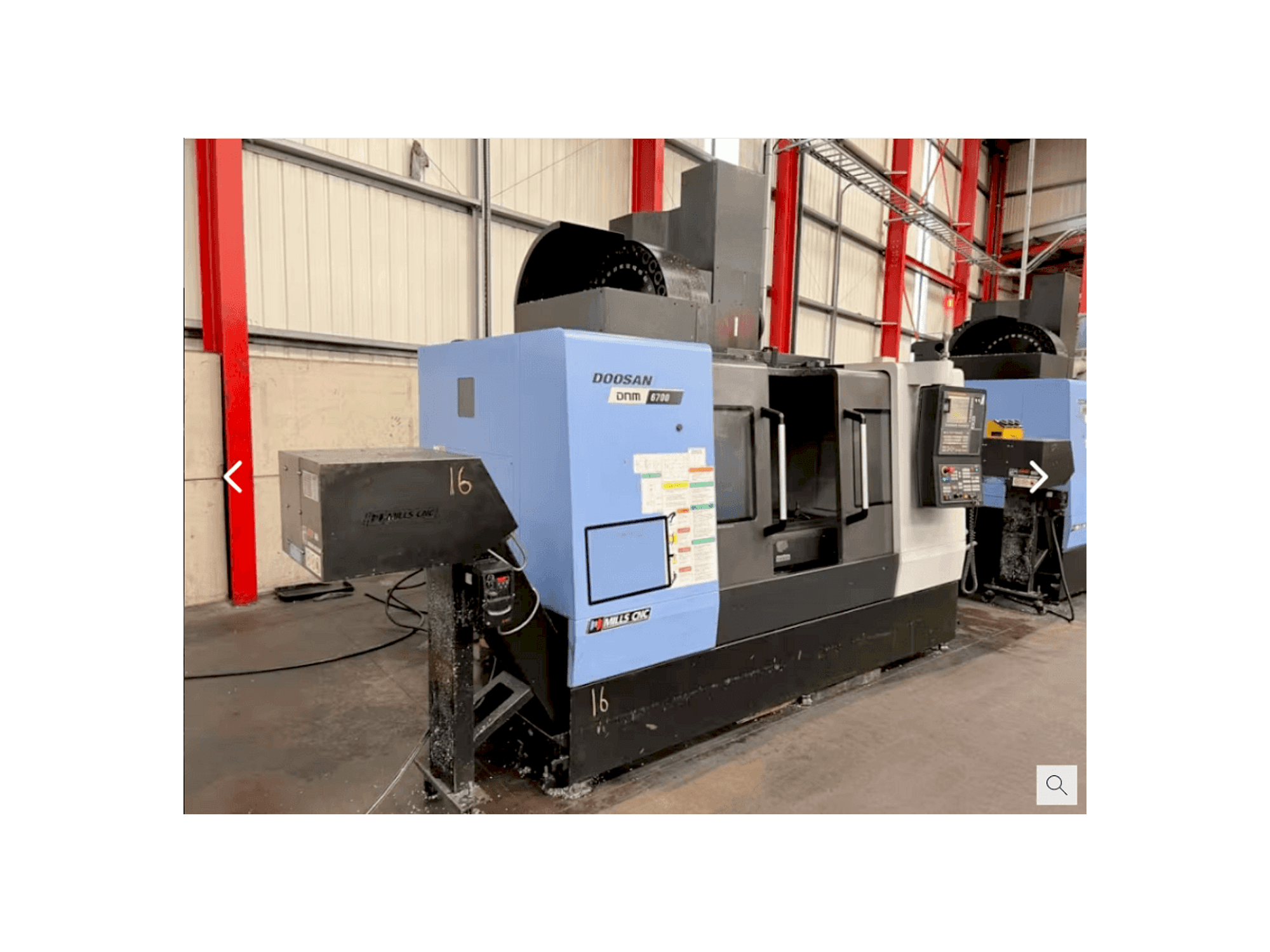 Masina Doosan DNM 6700 eestvaade