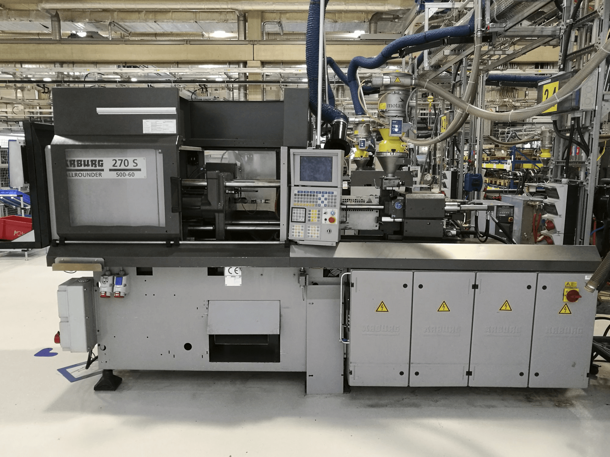 Masina Arburg 270S 500-60 eestvaade